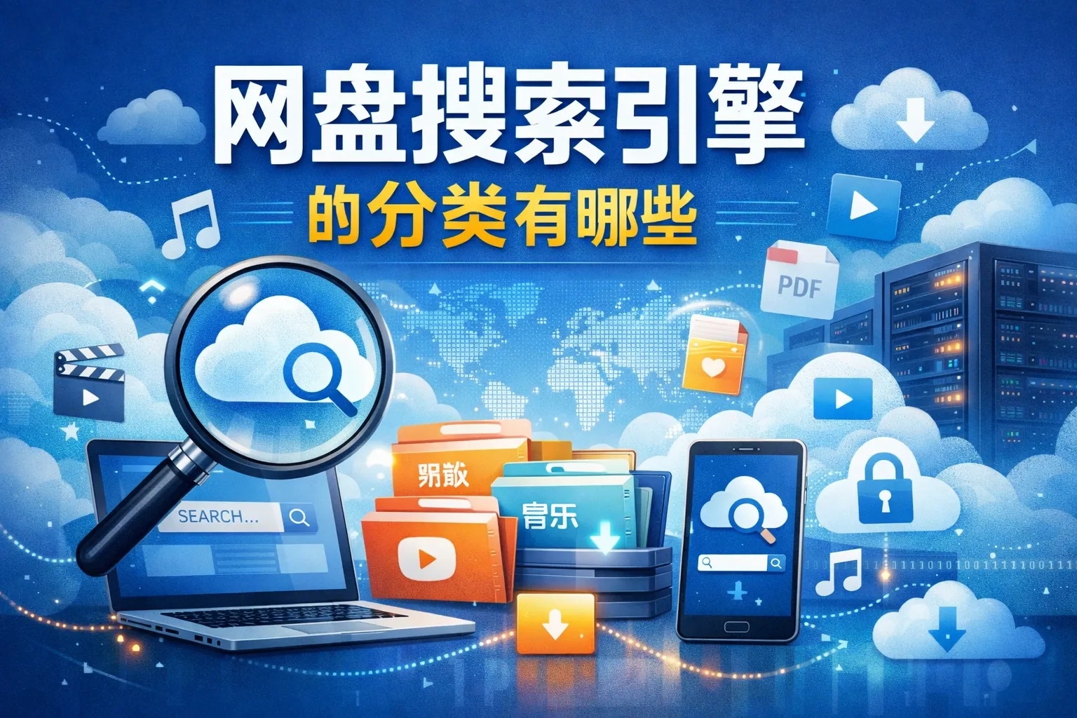 网盘搜索引擎的分类有哪些