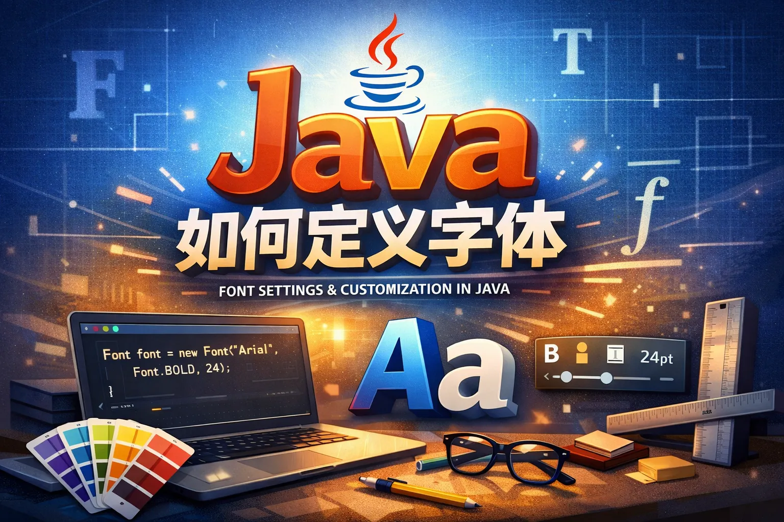 Java如何定义字体