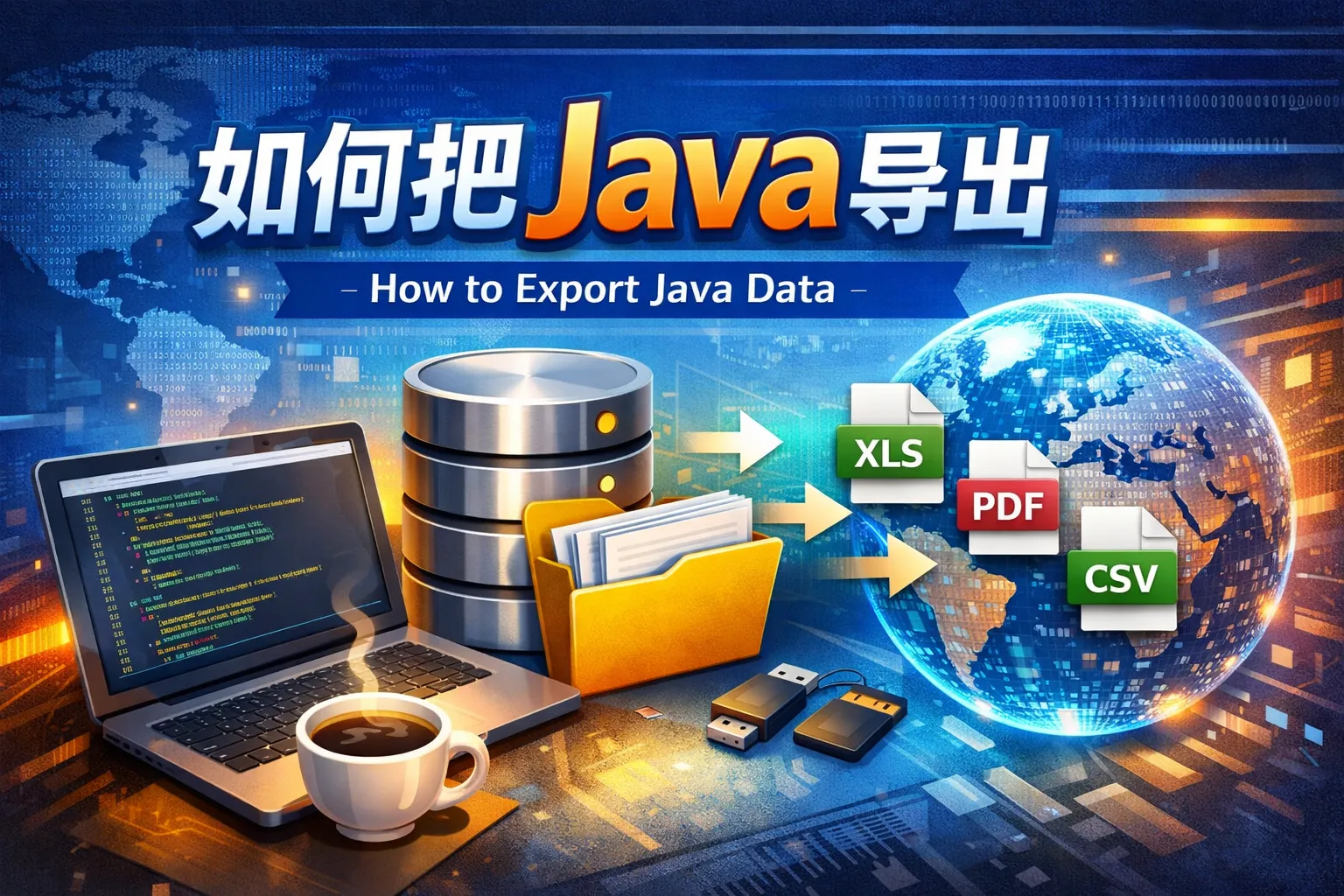 如何把java导出