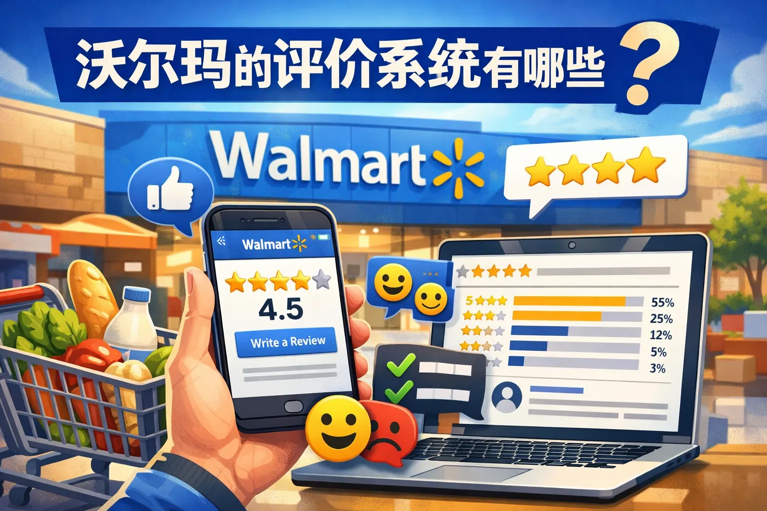 沃尔玛的评价系统有哪些
