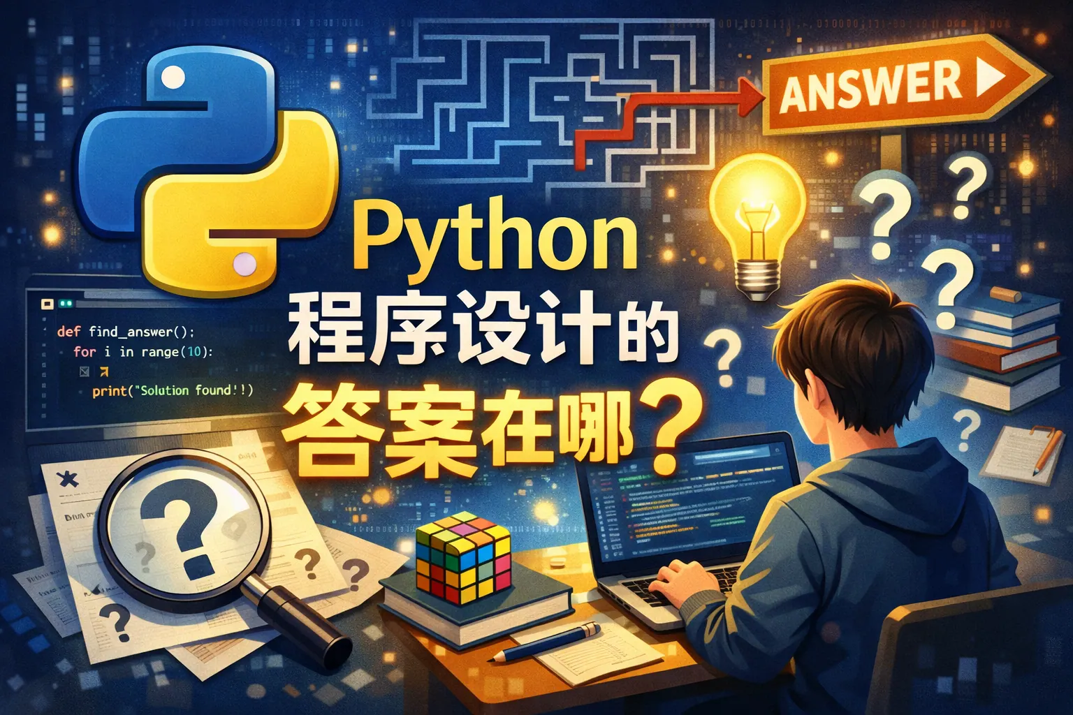 python程序设计的答案在哪