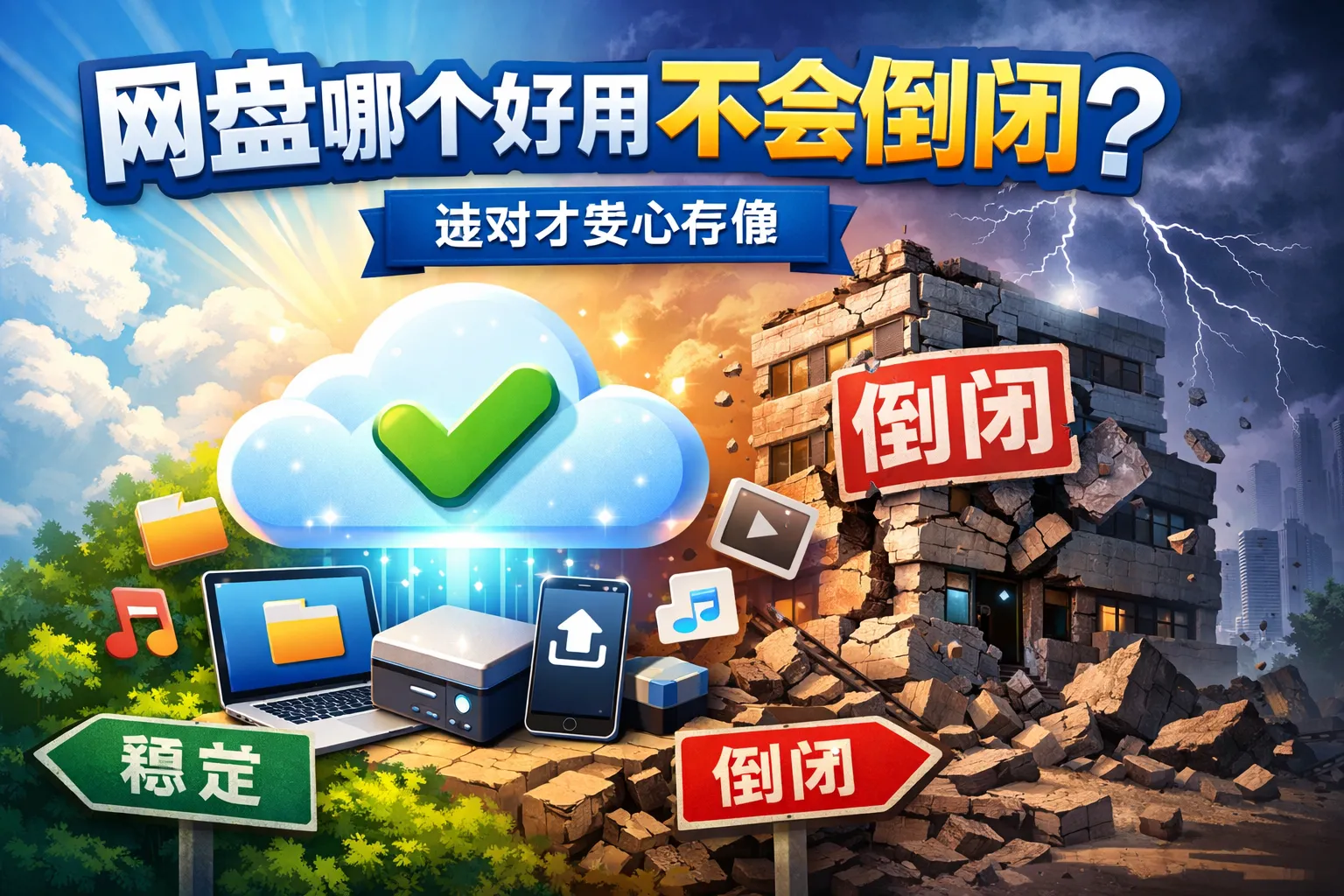 网盘哪个好用不会倒闭