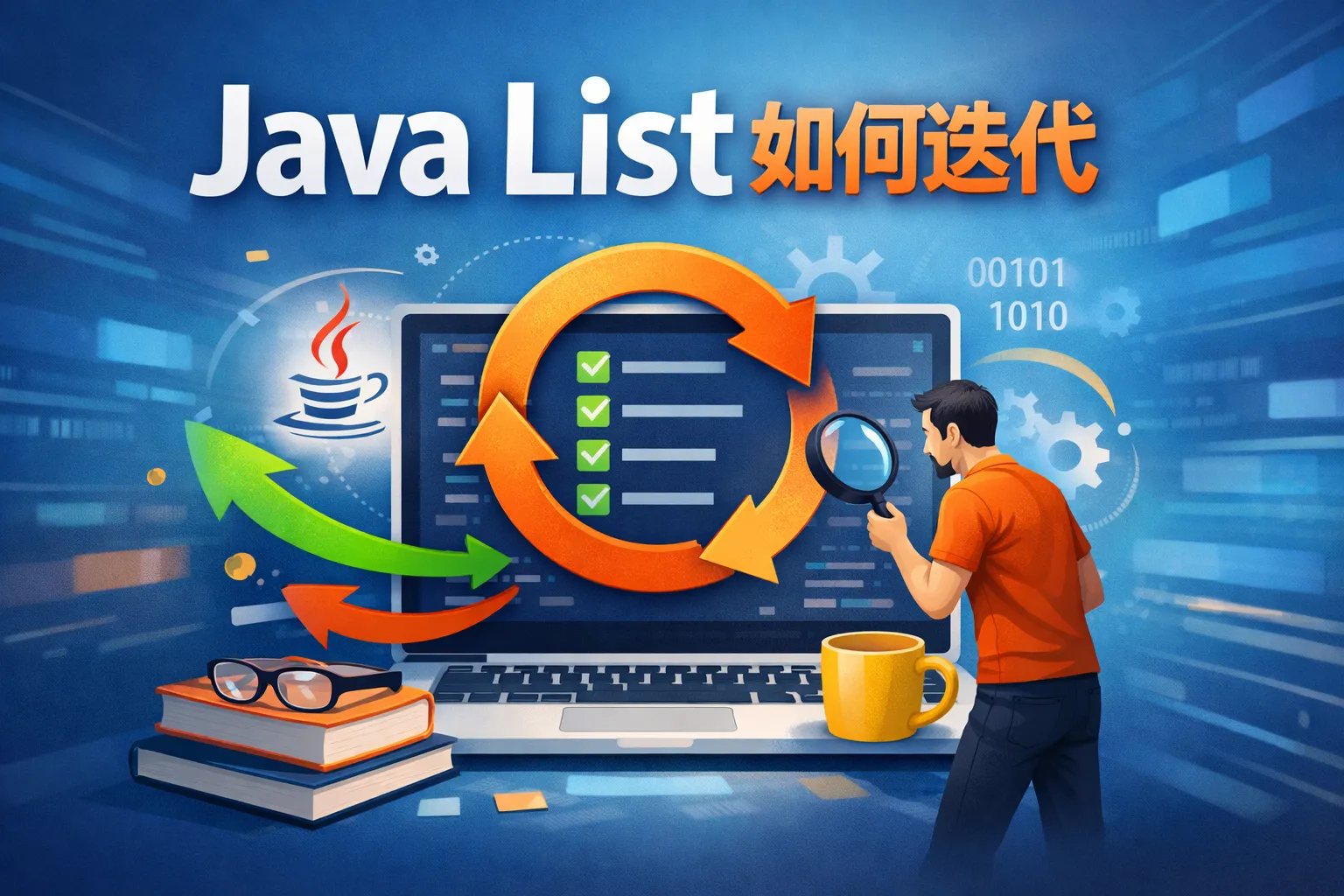 java list如何迭代