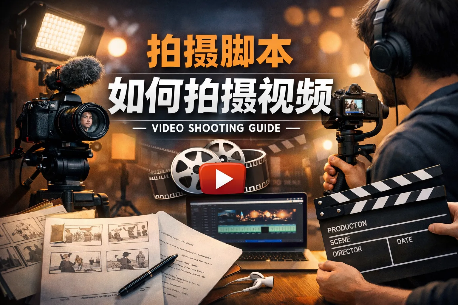 拍摄脚本如何拍摄视频