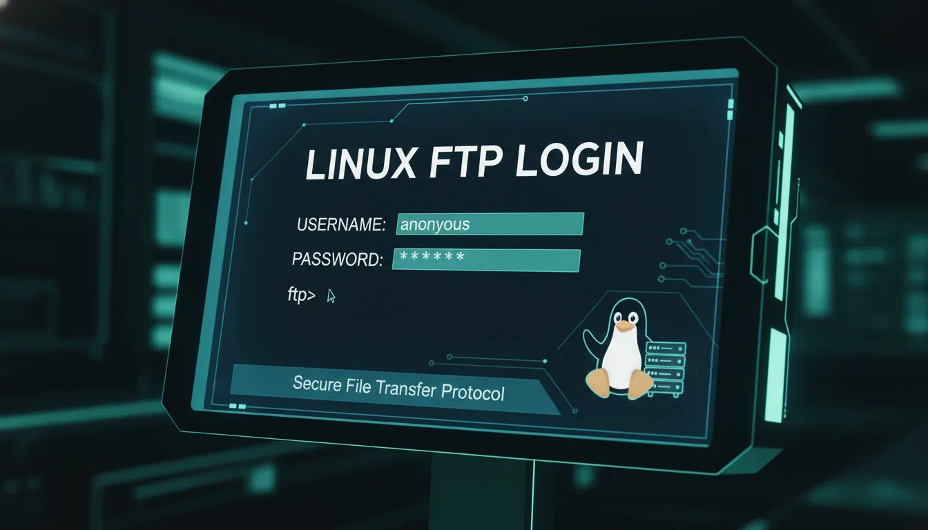 在linux上如何登录ftp