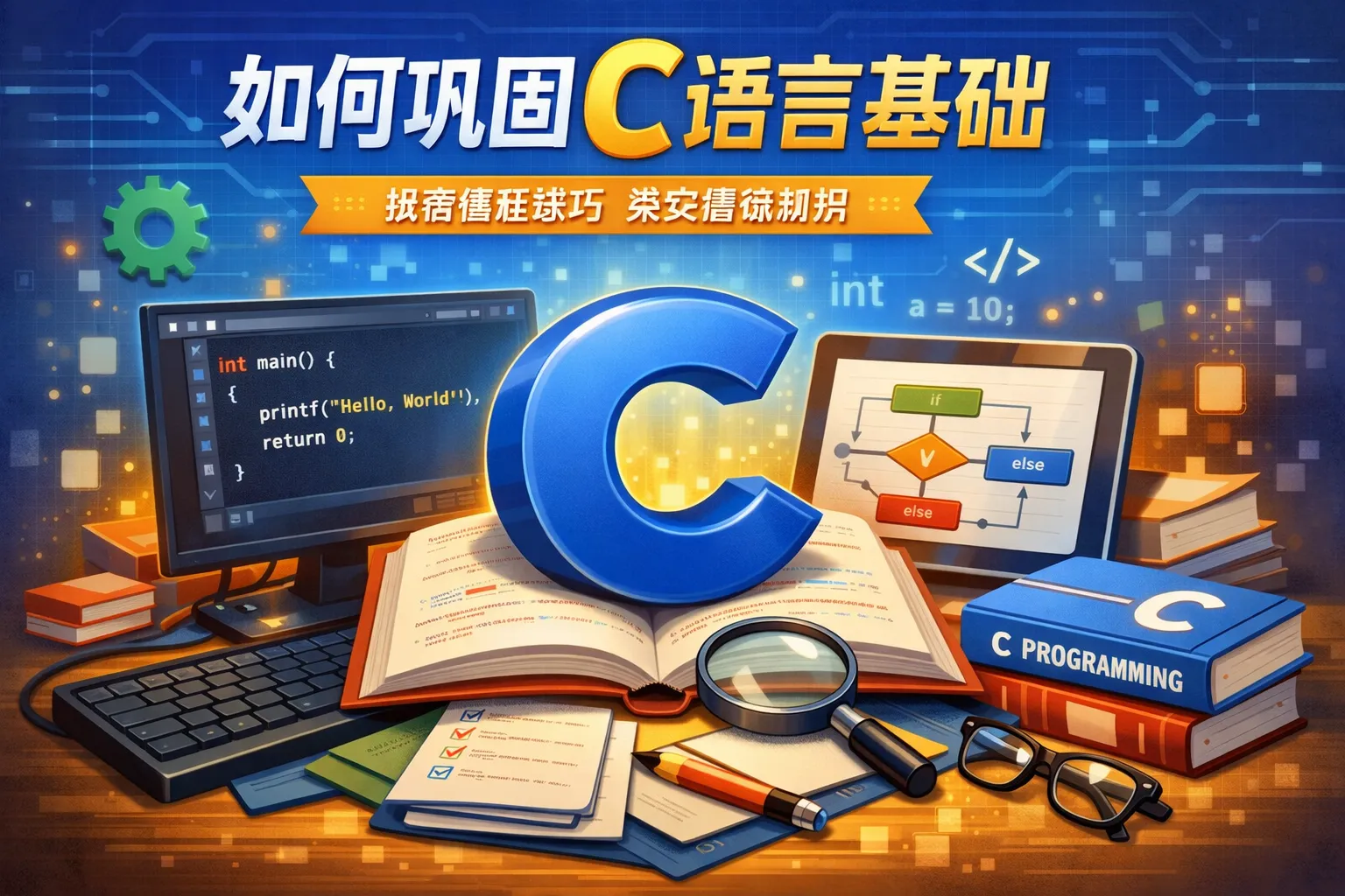 如何巩固c语言基础