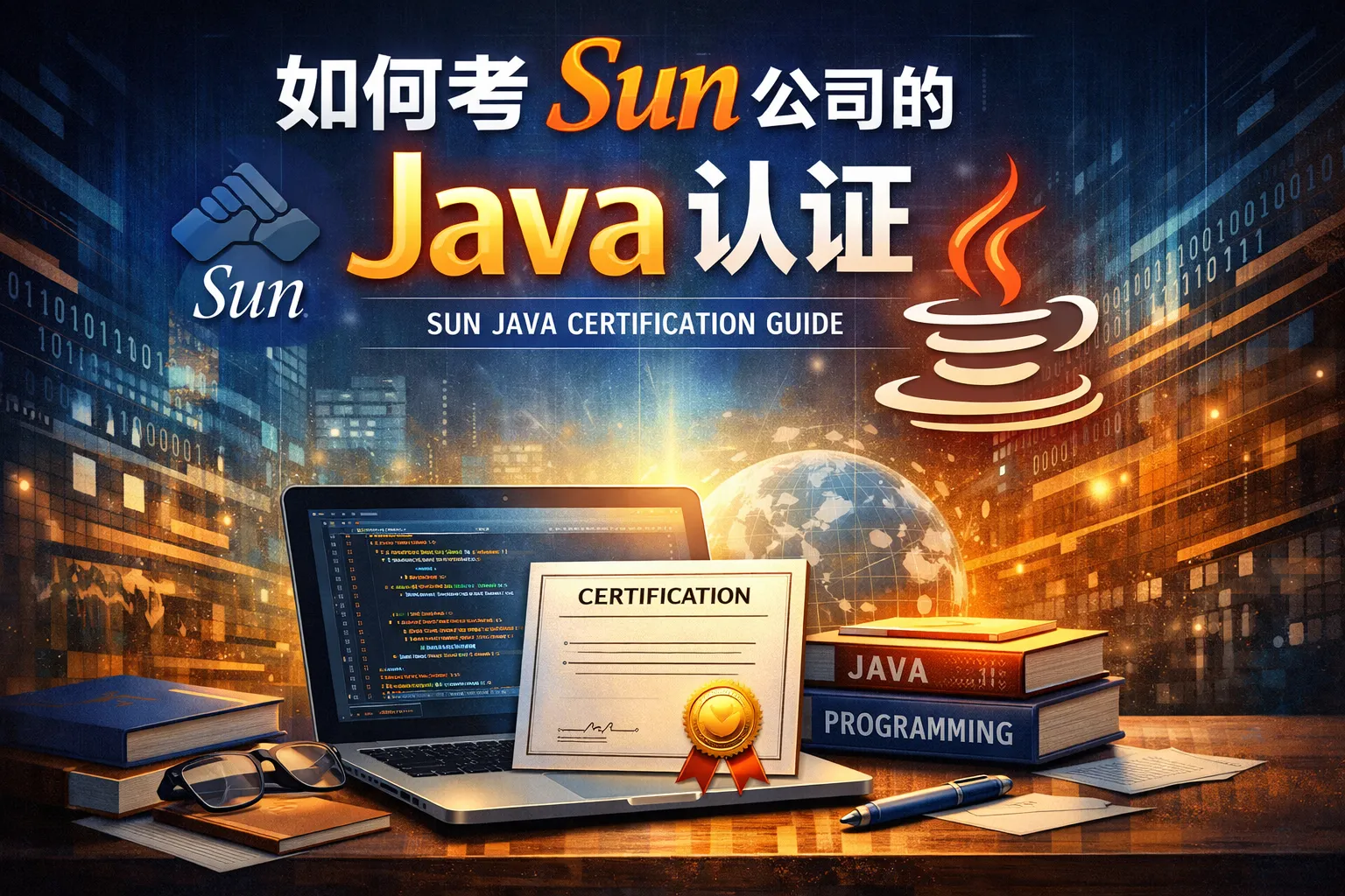 如何考sun公司的java认证