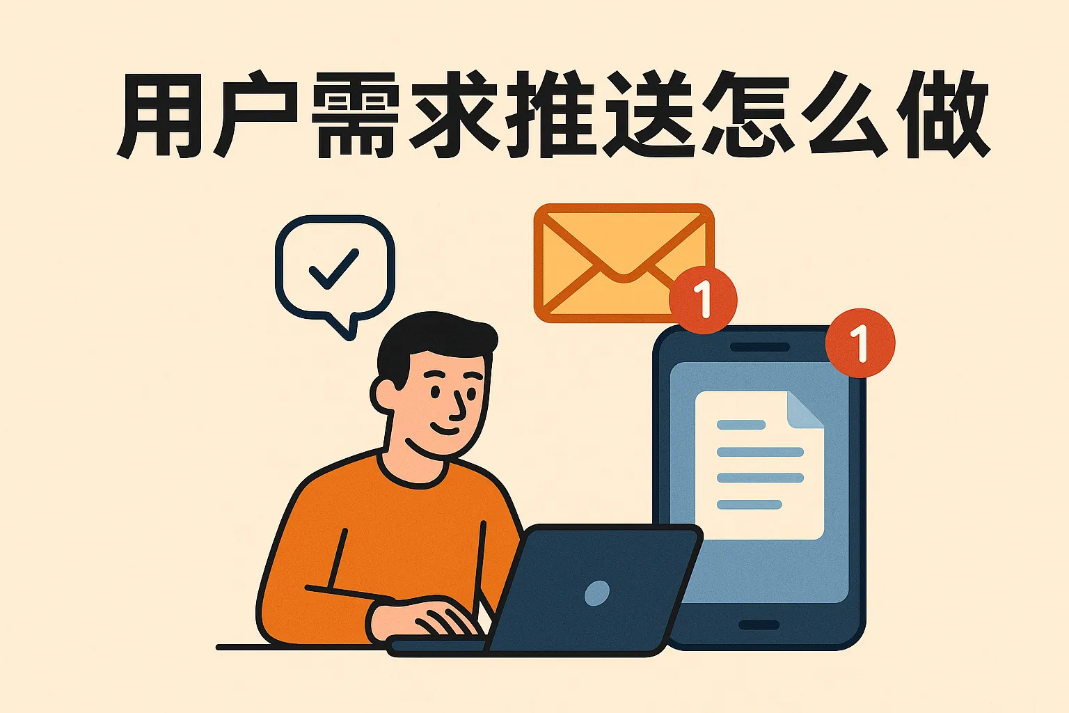 用户需求推送怎么做