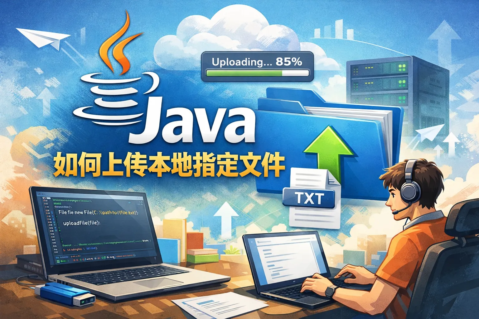 Java如何上传本地指定文件