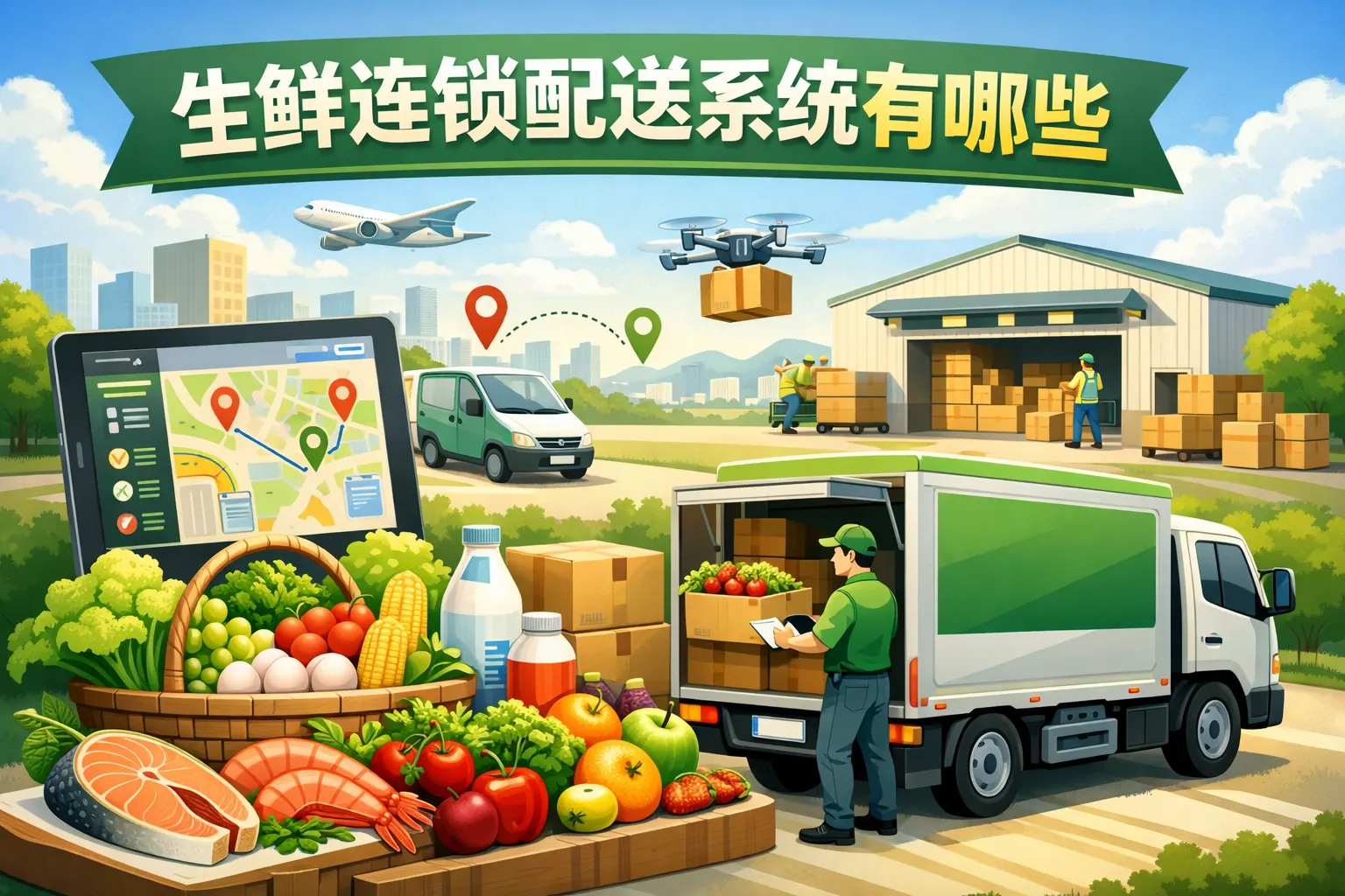 生鲜连锁配送系统有哪些