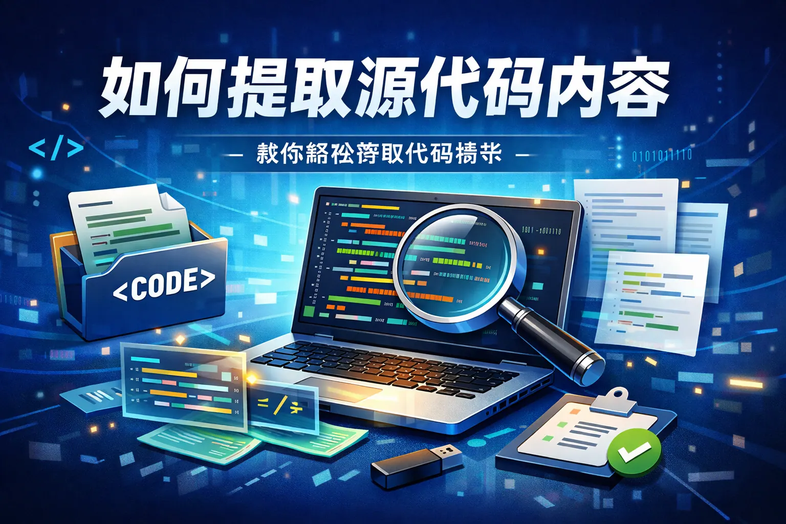 如何提取源代码内容