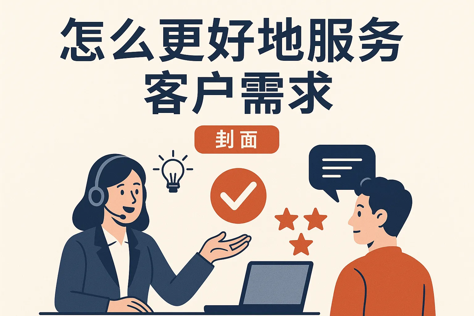 怎么更好的服务客户需求
