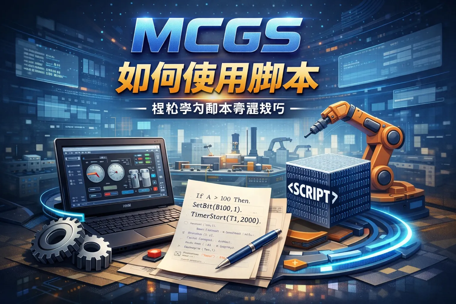 mcgs如何使用脚本