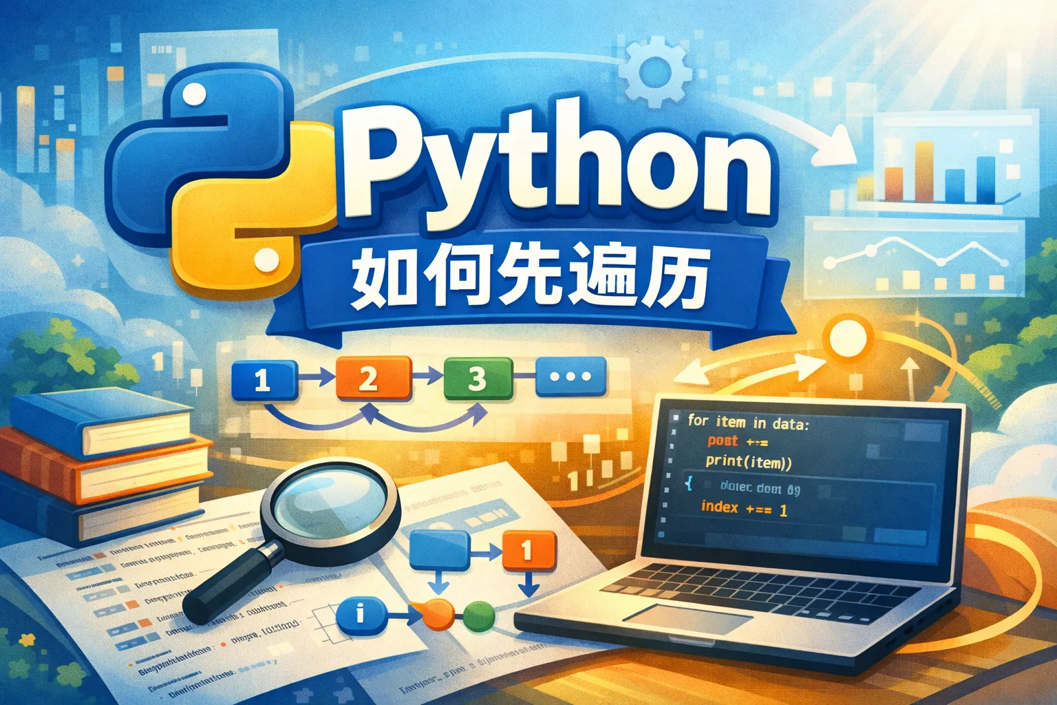 python如何先遍历