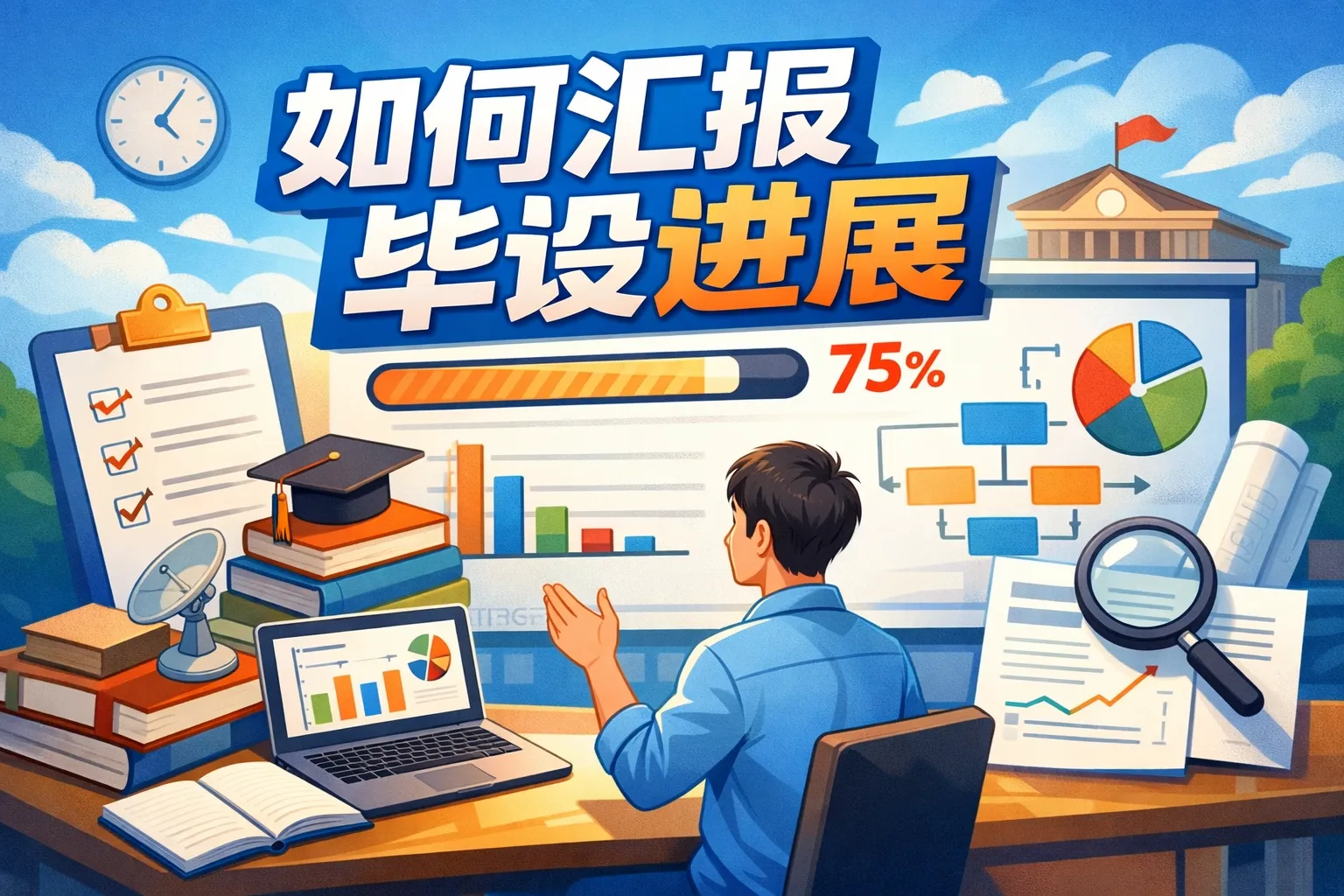 如何汇报毕设进展