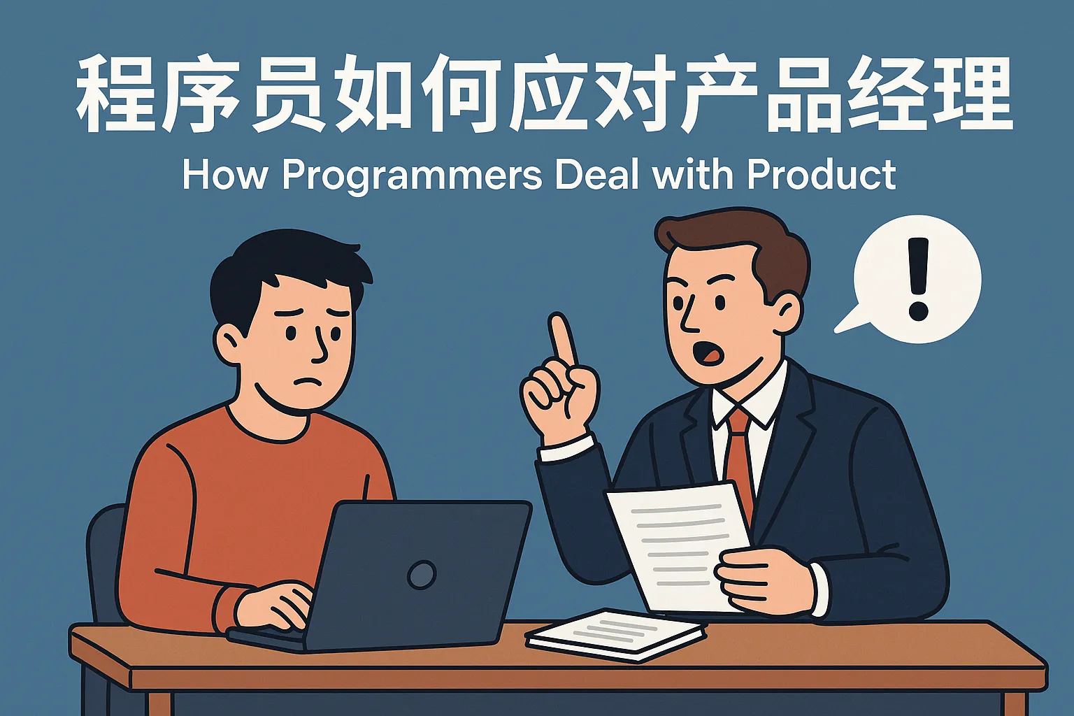 程序员如何应对产品经理