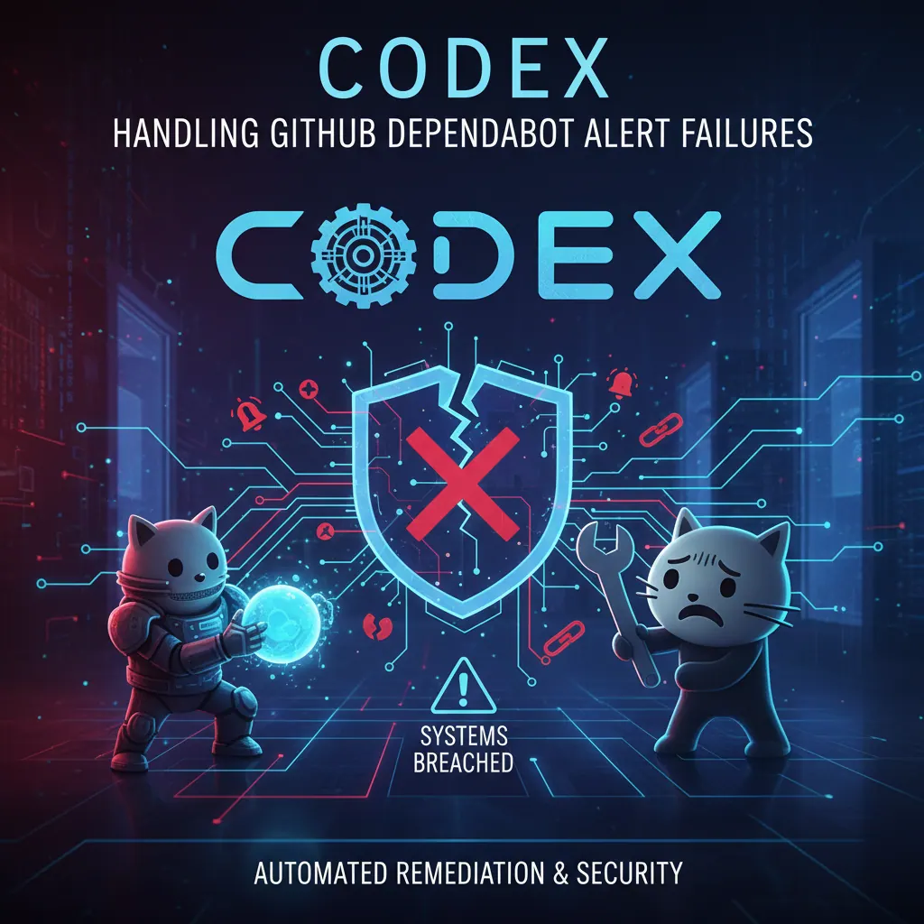 Codex 如何处理 GitHub Dependabot 提醒失败