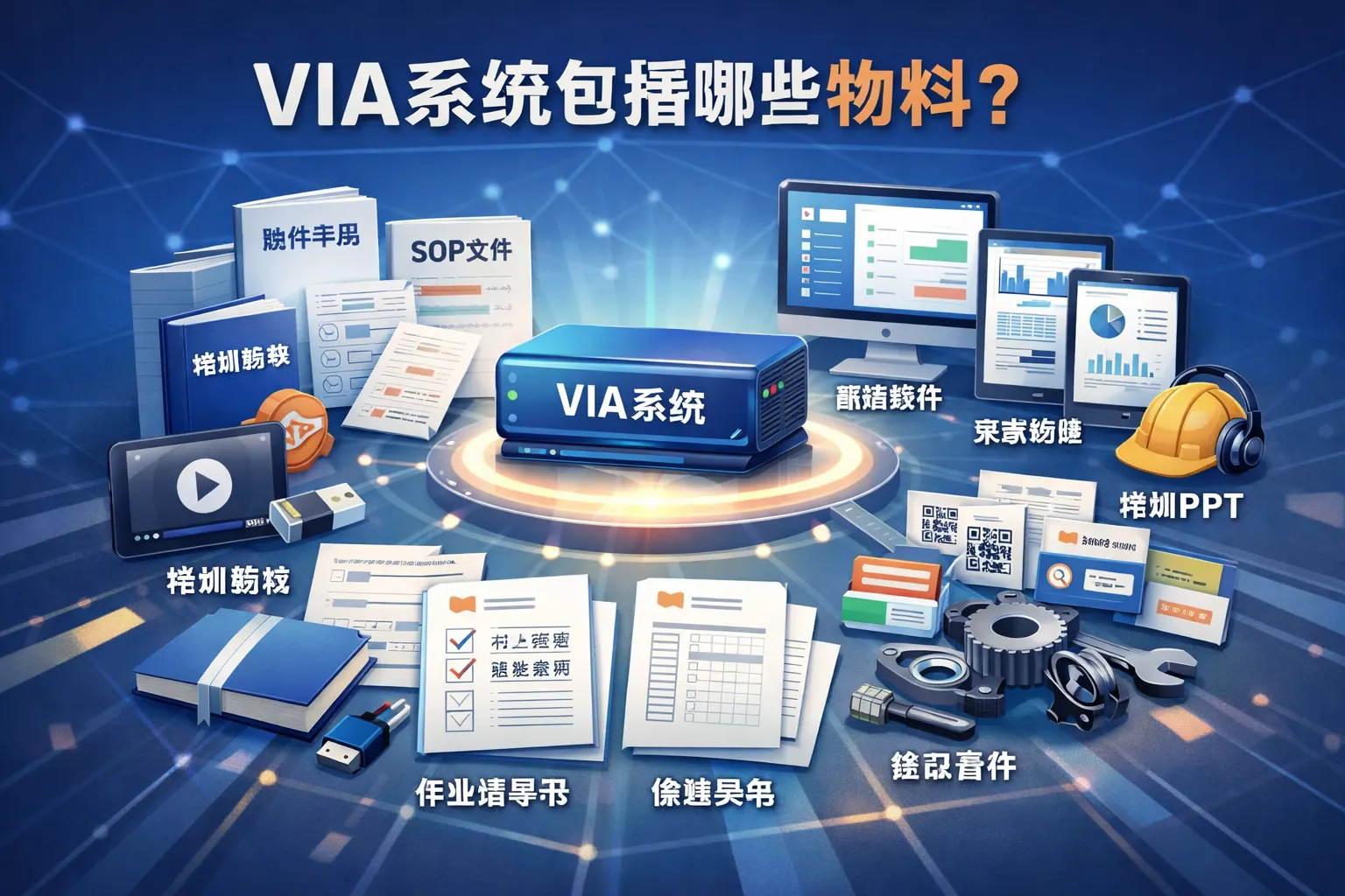 via系统包括哪些物料