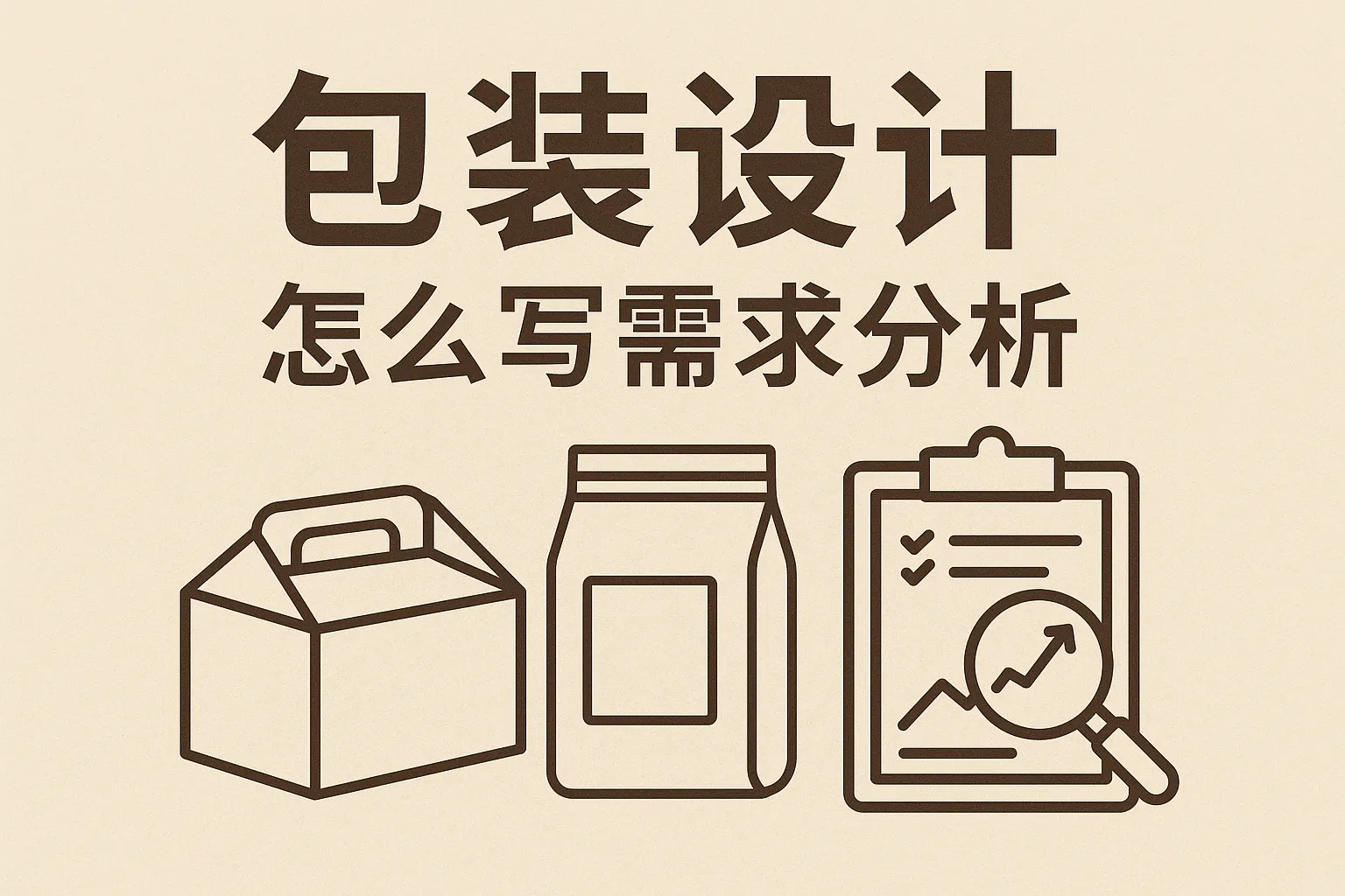包装设计怎么写需求分析