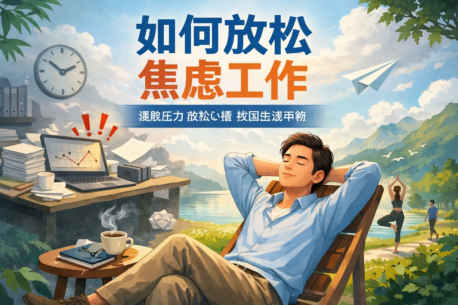 如何放松焦虑工作