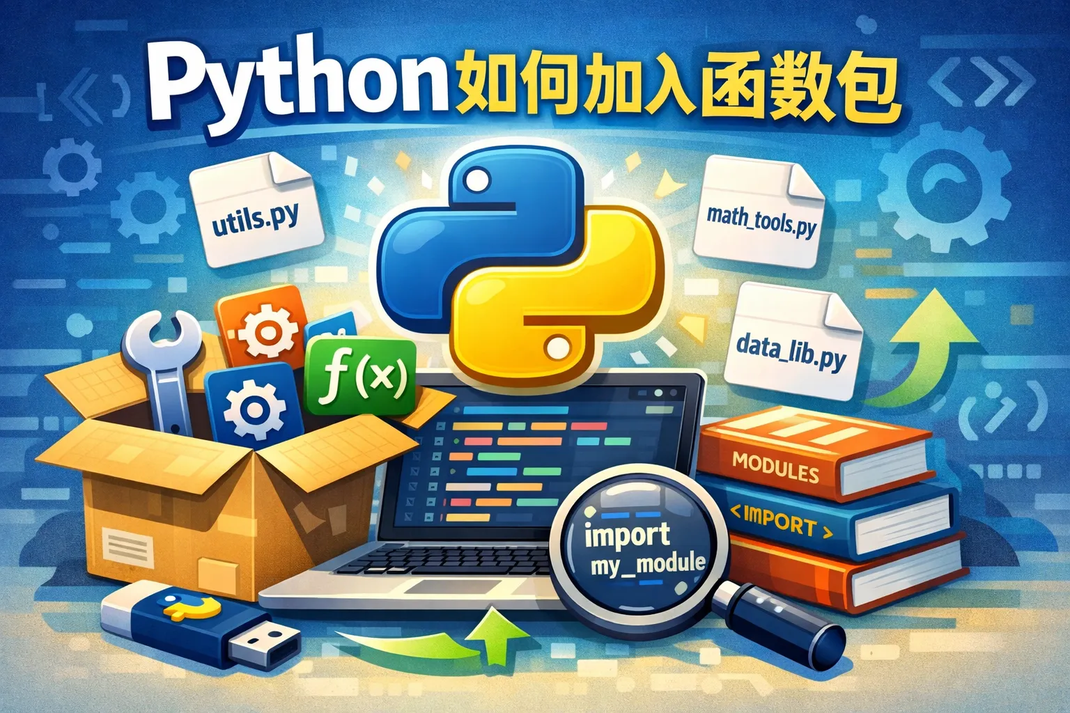python如何加入函数包
