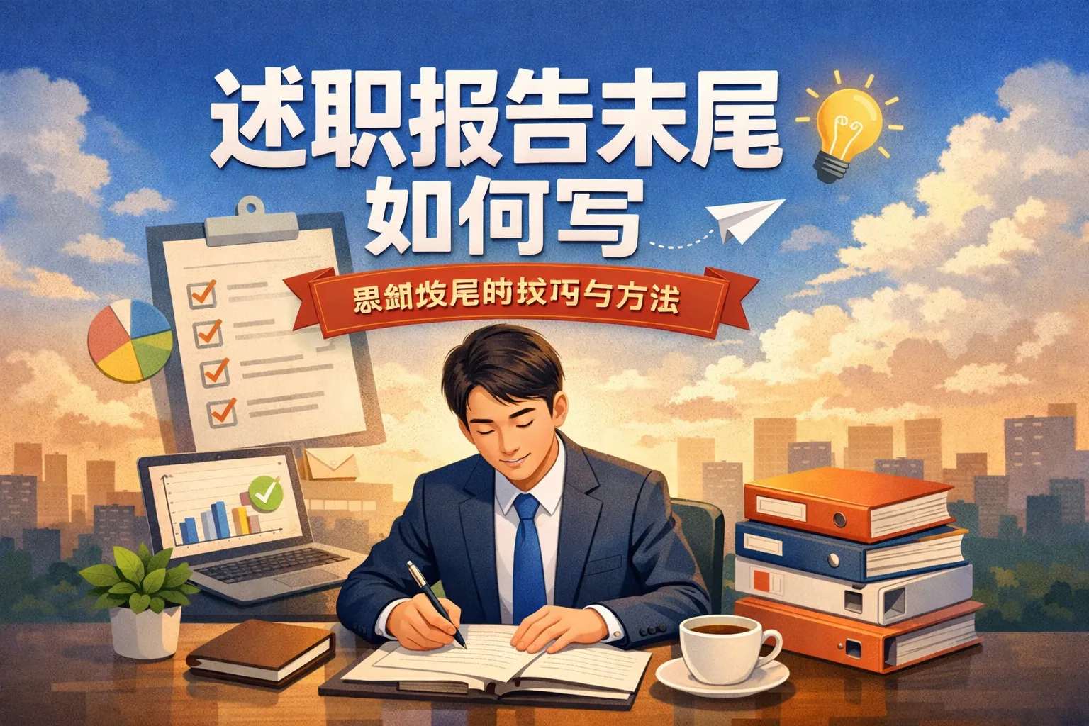 述职报告末尾如何写