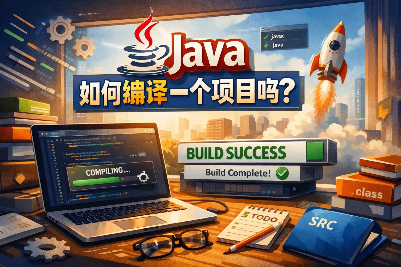 java 如何编译一个项目吗