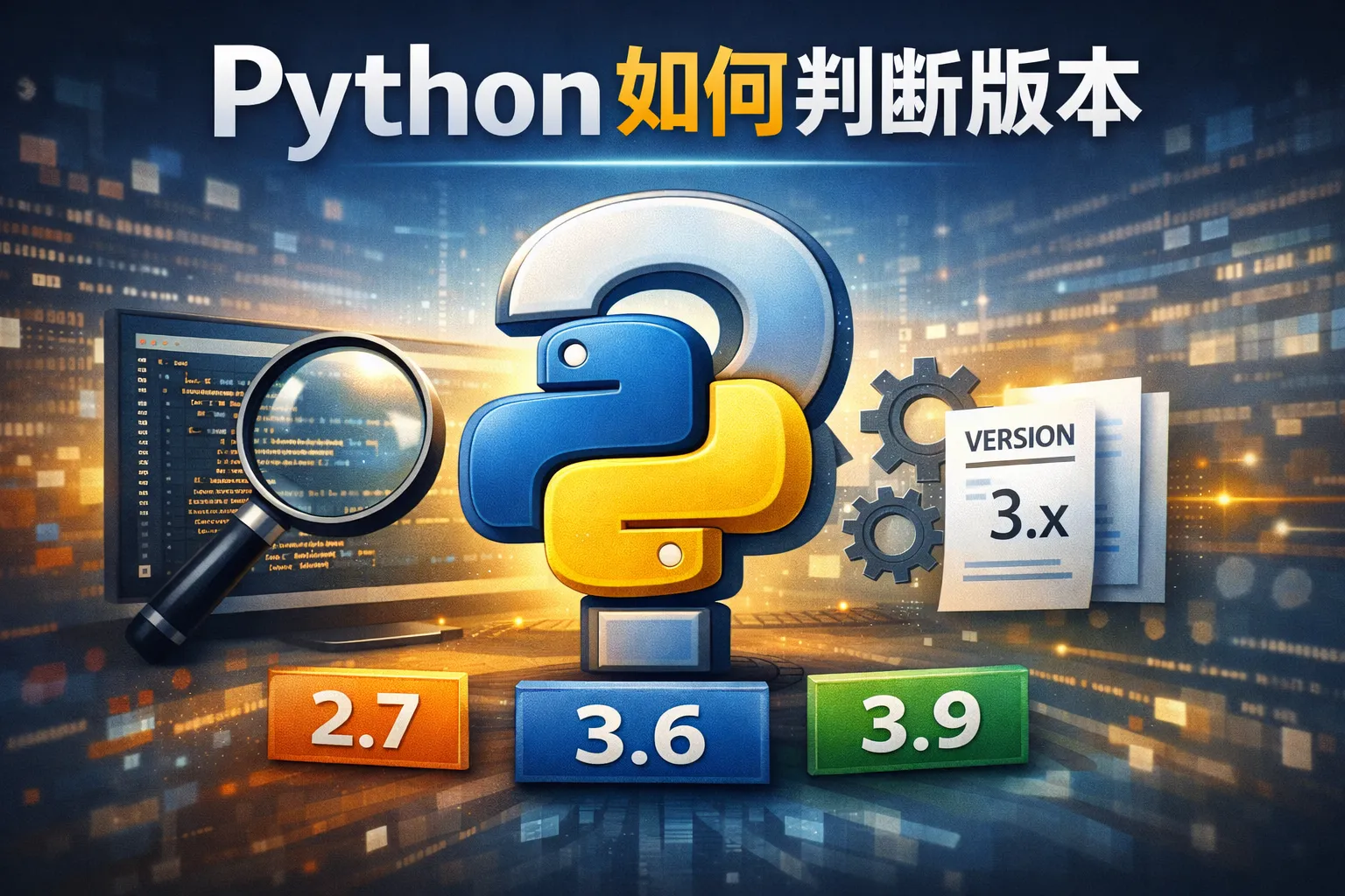 python 如何判断版本