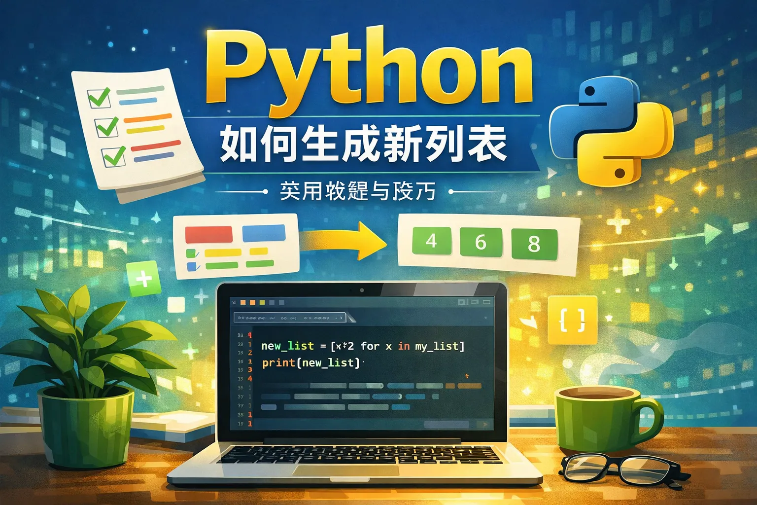 python如何生成新列表