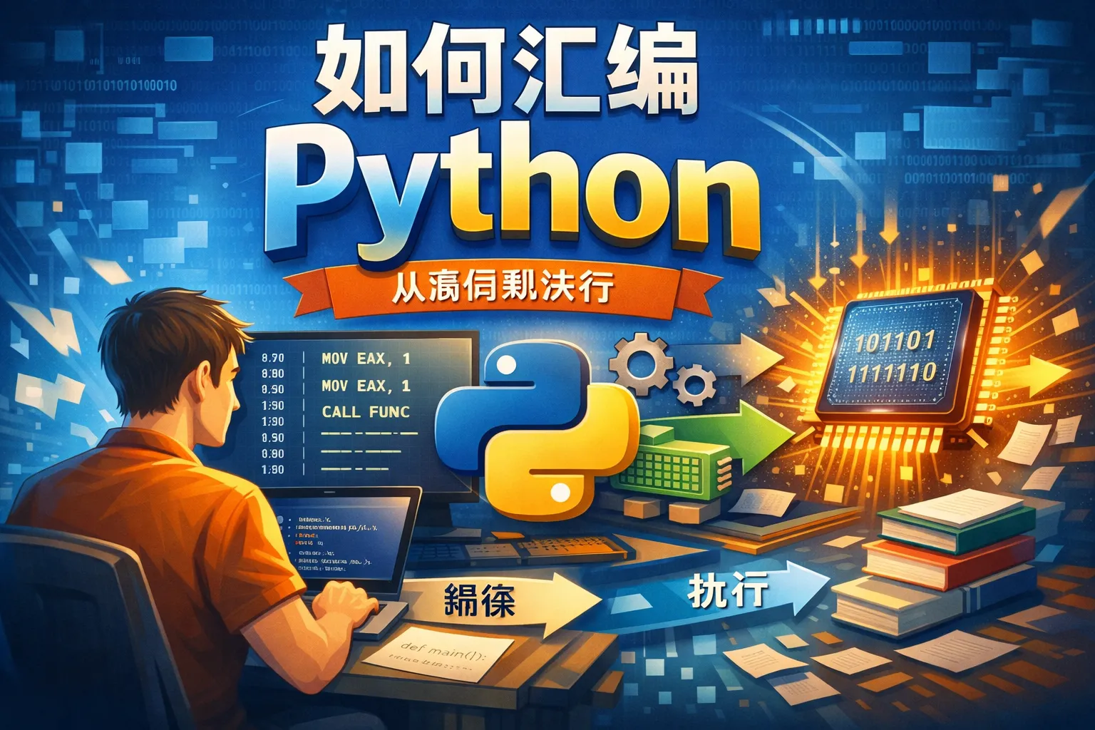 如何汇编Python