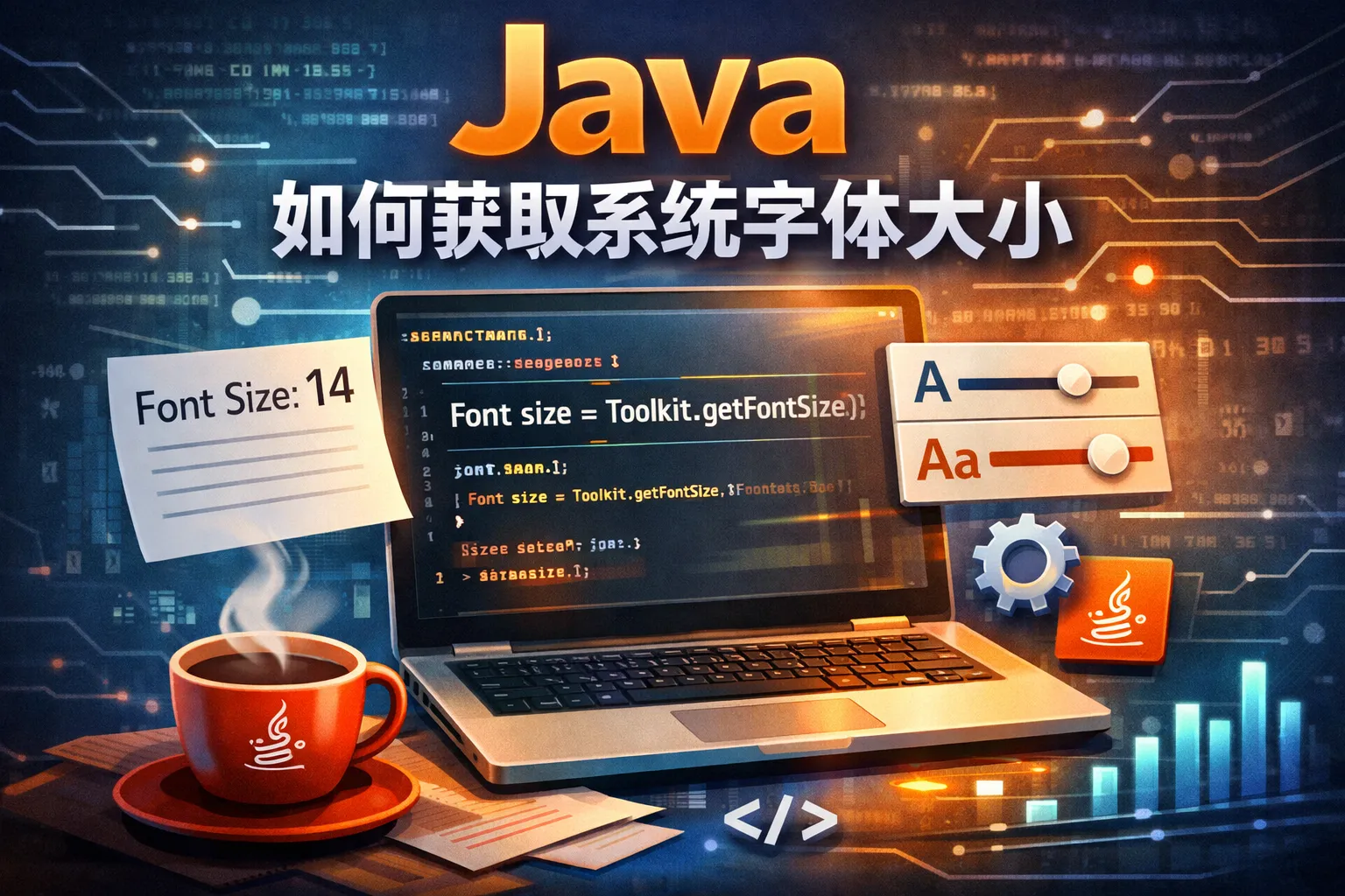 java如何获取系统字体大小
