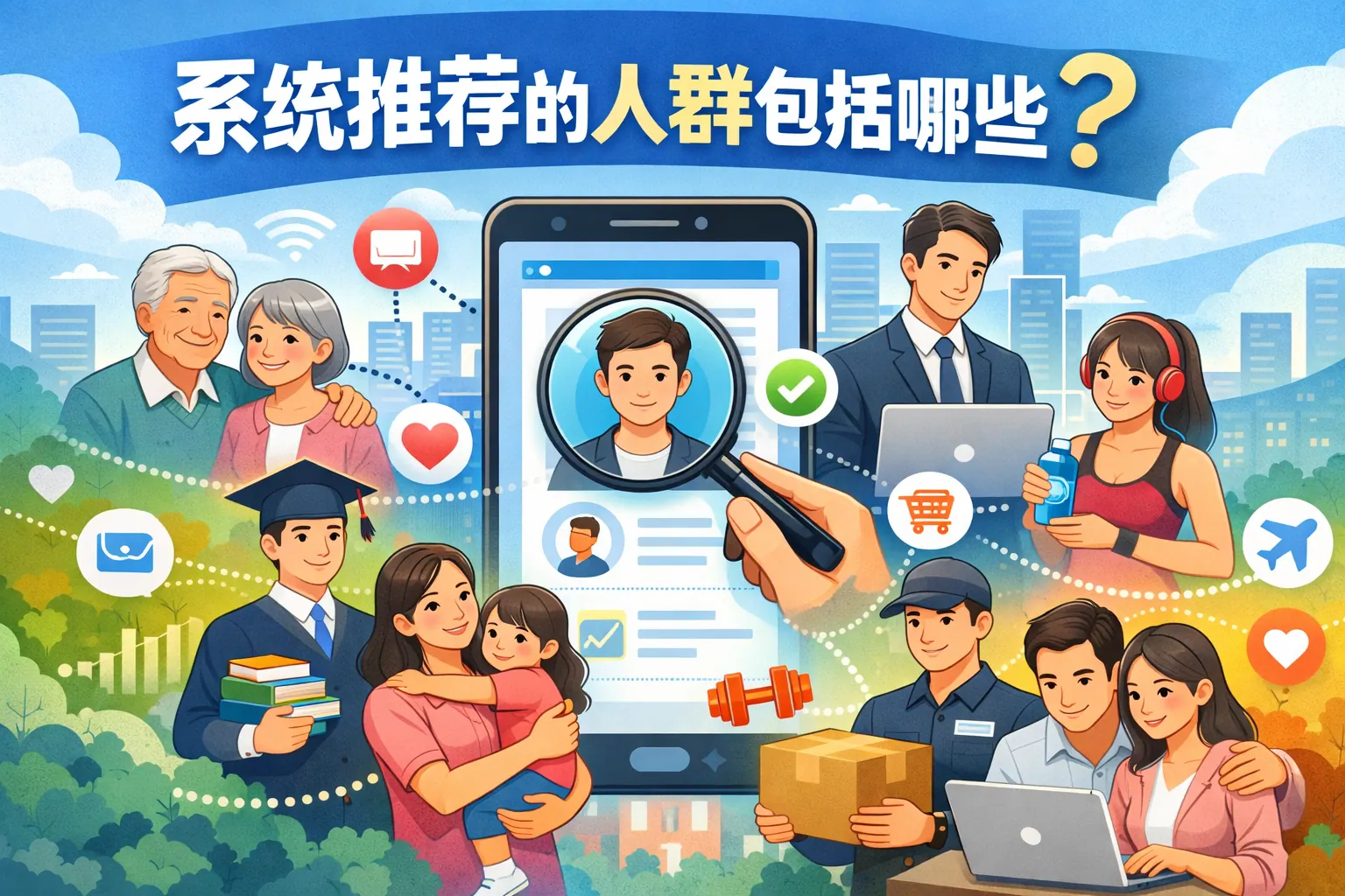 系统推荐的人群包括哪些