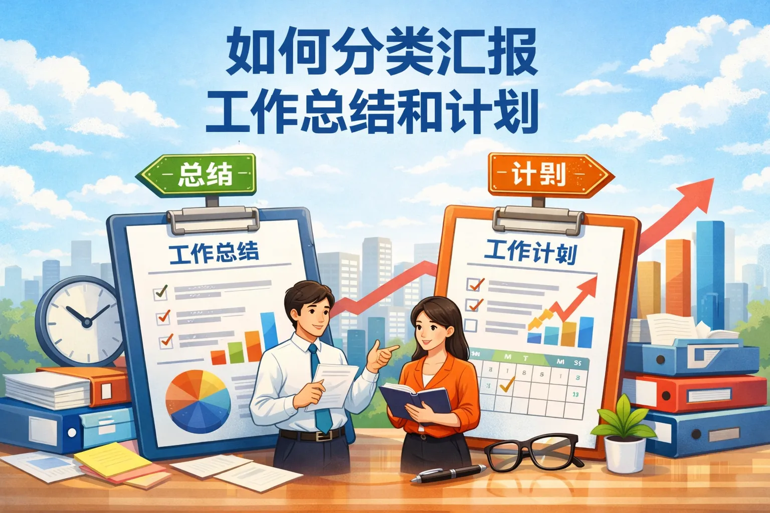 如何分类汇报工作总结和计划