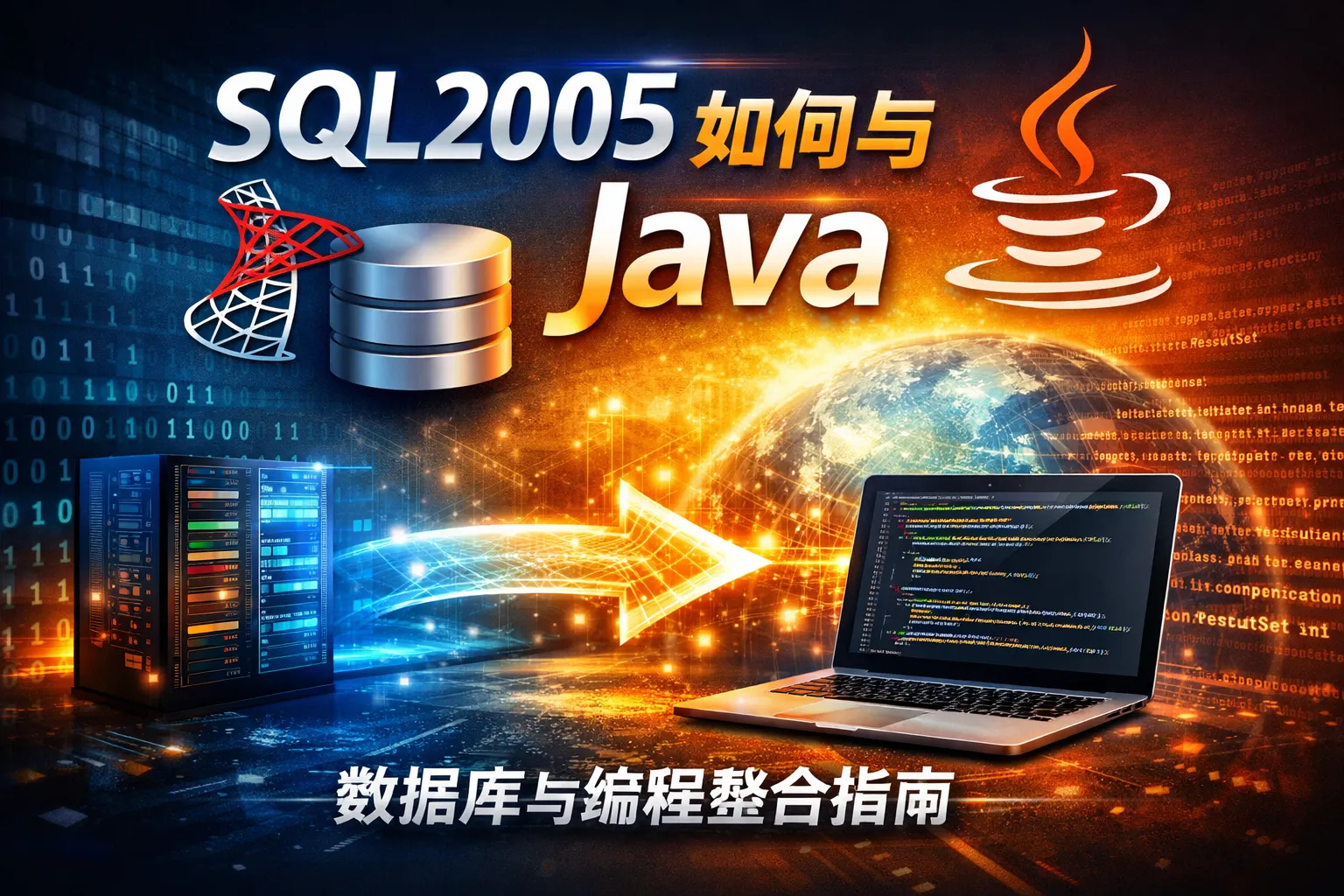 SQL2005如何与java