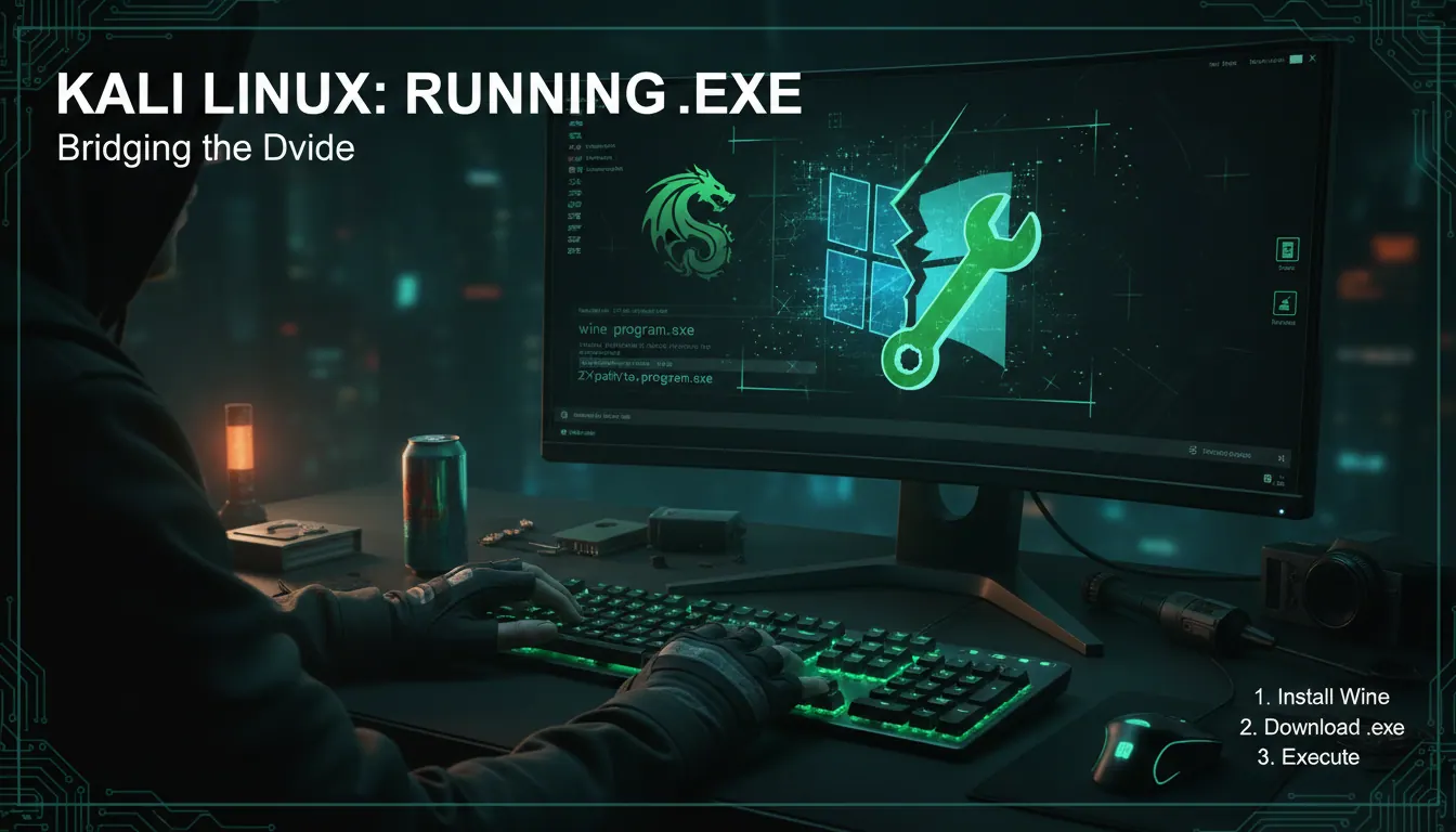 kali linux如何运行exe