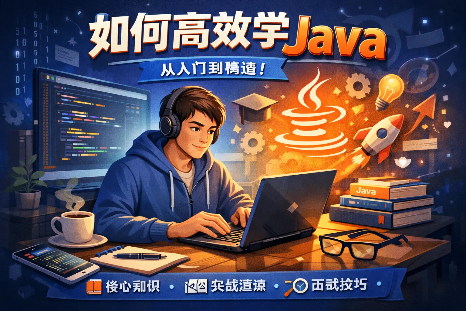如何高效学java