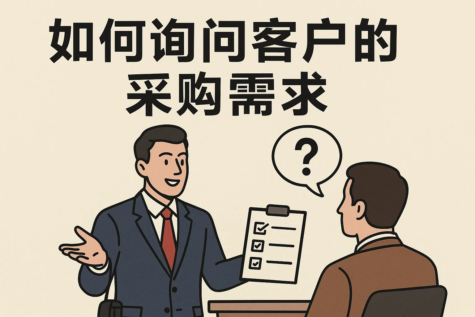 怎么询问客户的采购需求
