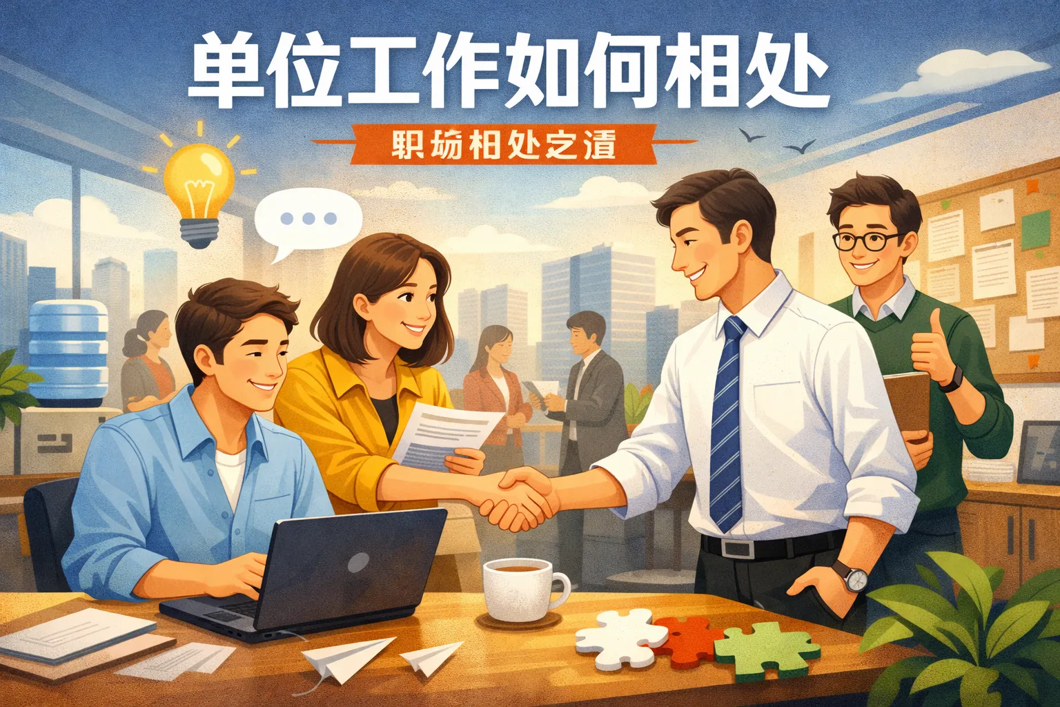 单位工作如何相处