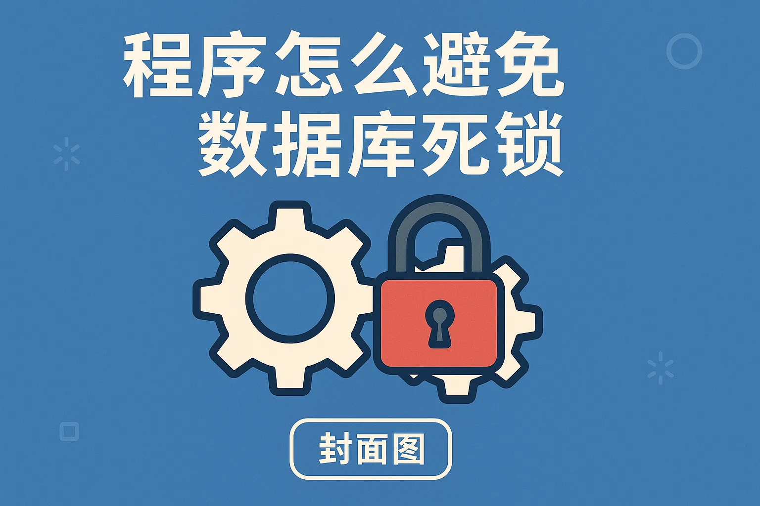 程序怎么避免数据库死锁