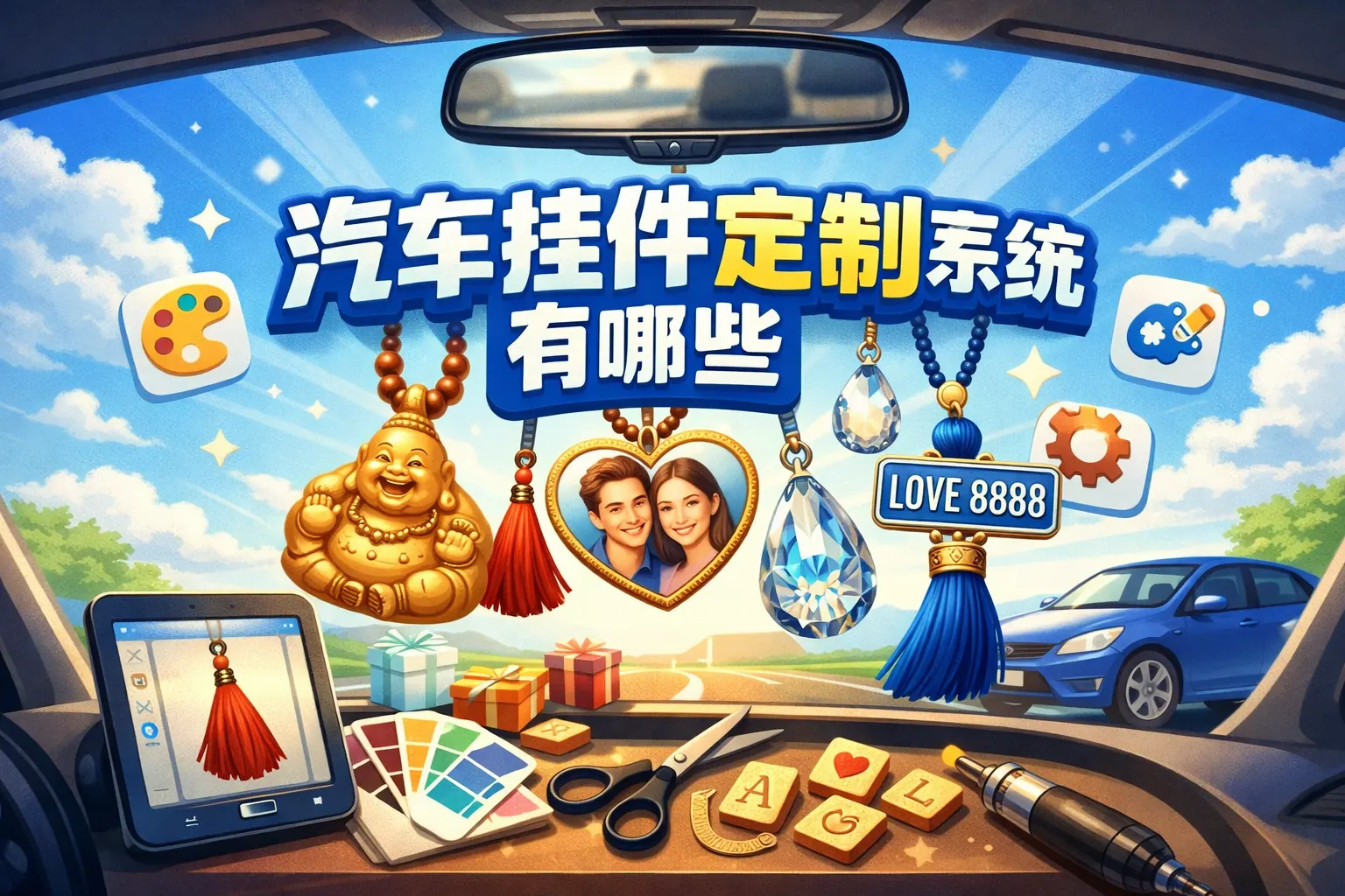 汽车挂件定制系统有哪些