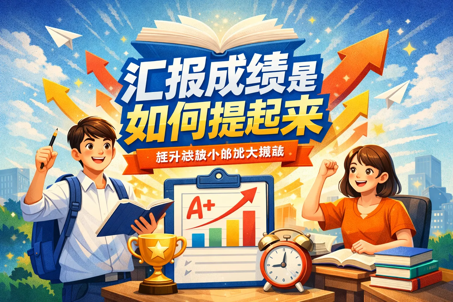 汇报成绩是如何提起来