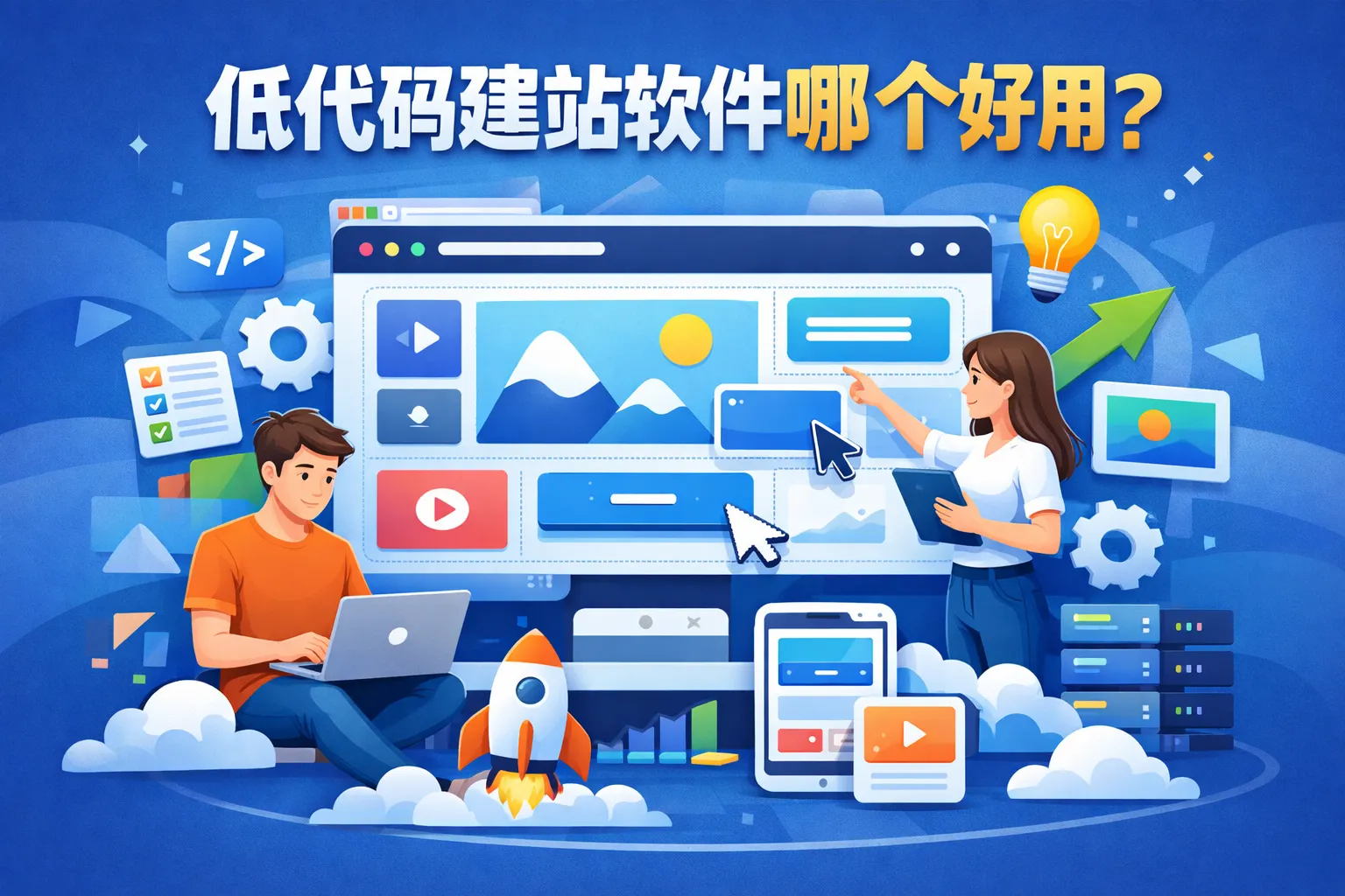 低代码建站软件哪个好用