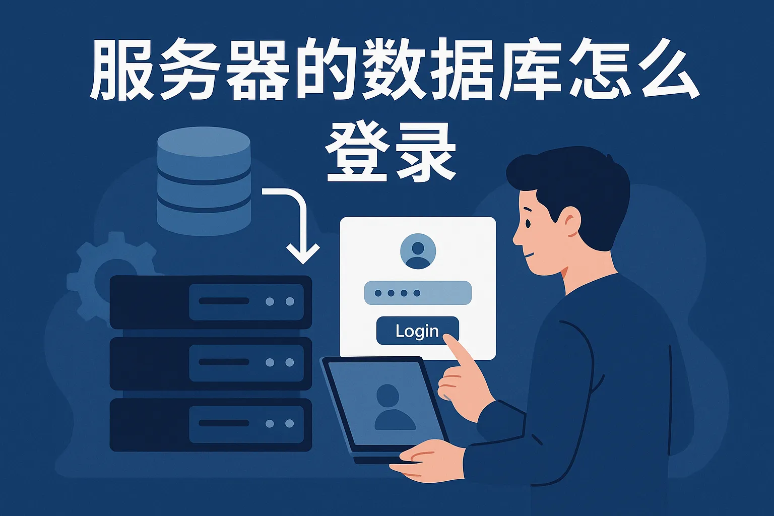 服务器的数据库怎么登陆