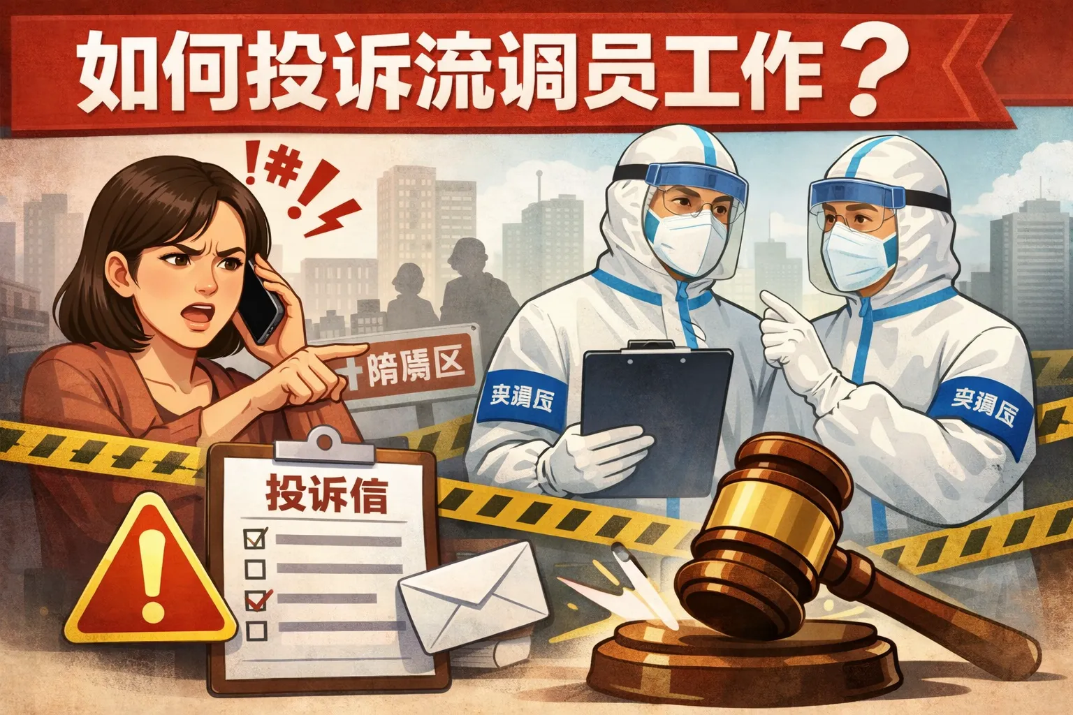 如何投诉流调员工作