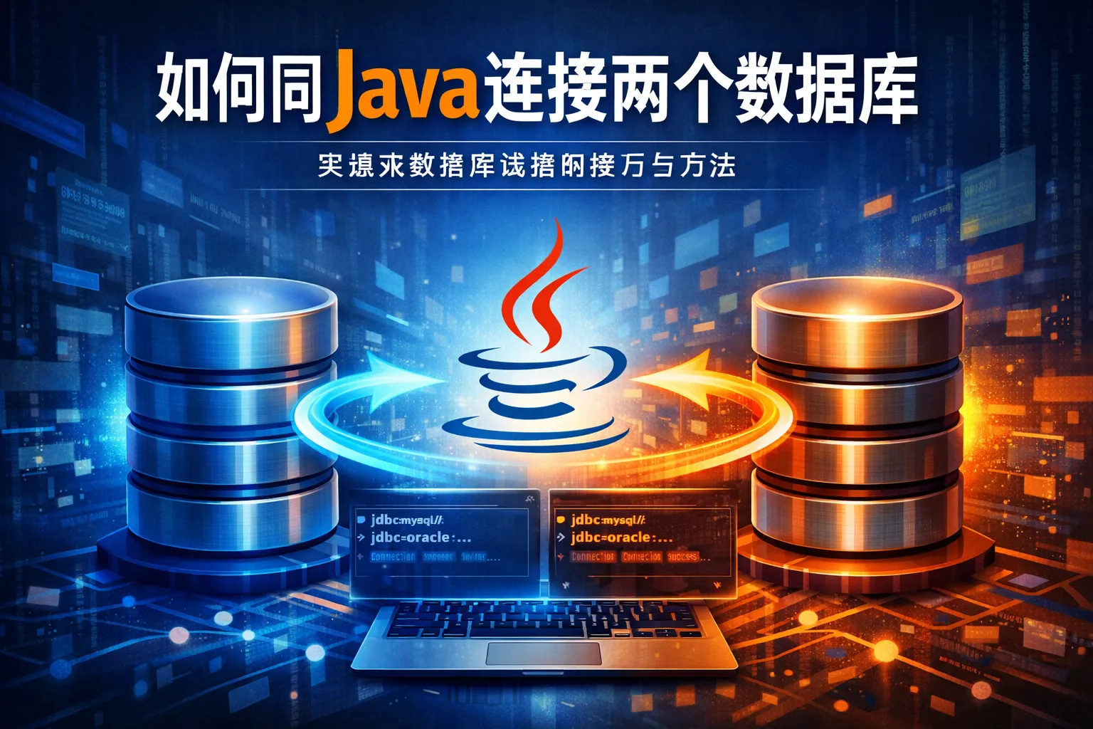 如何同java连接两个数据库