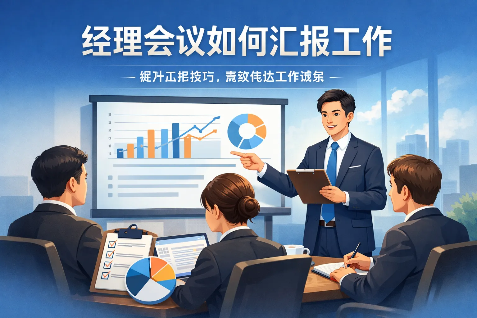 经理会议如何汇报工作