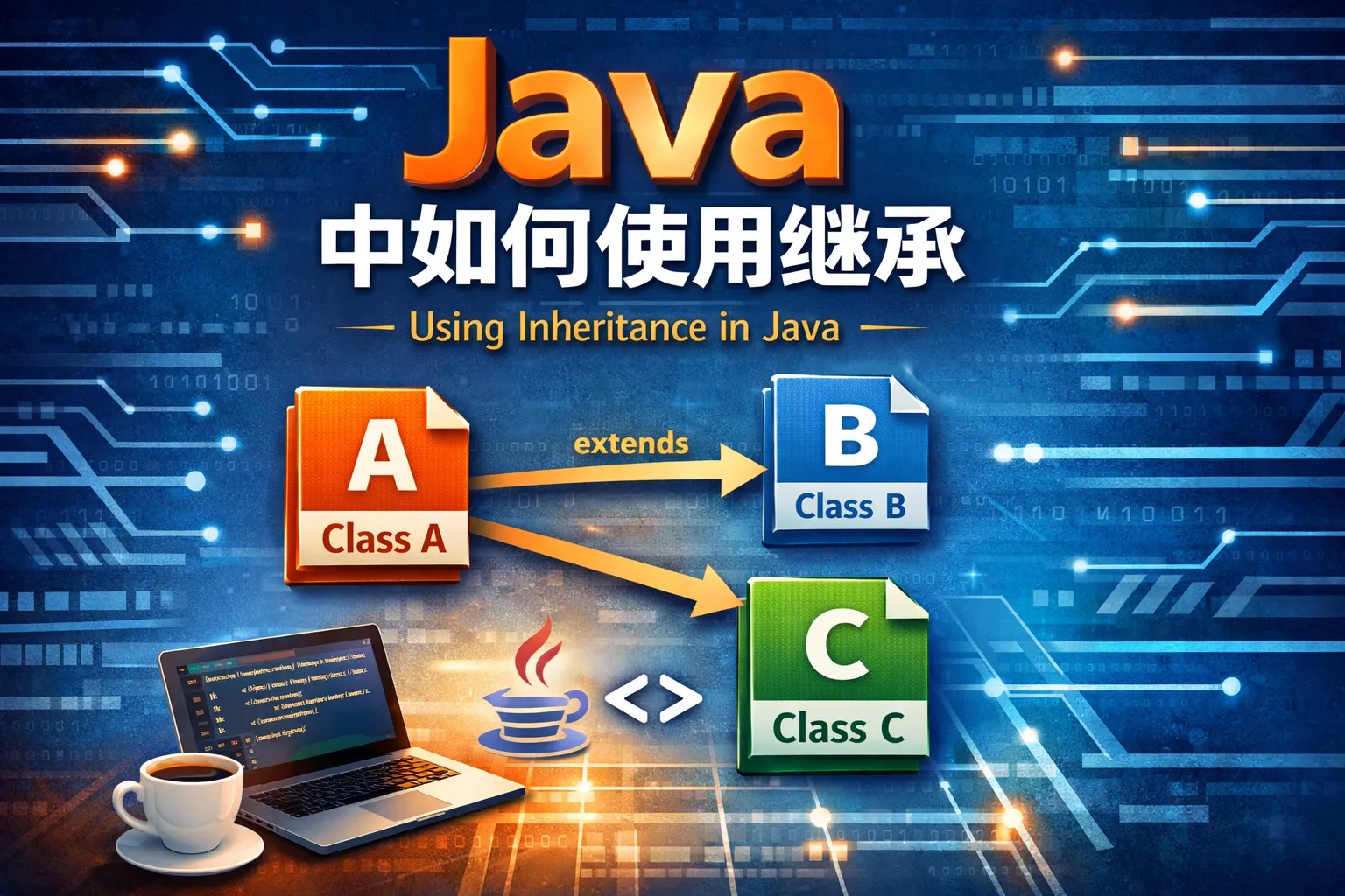 java中如何使用继承