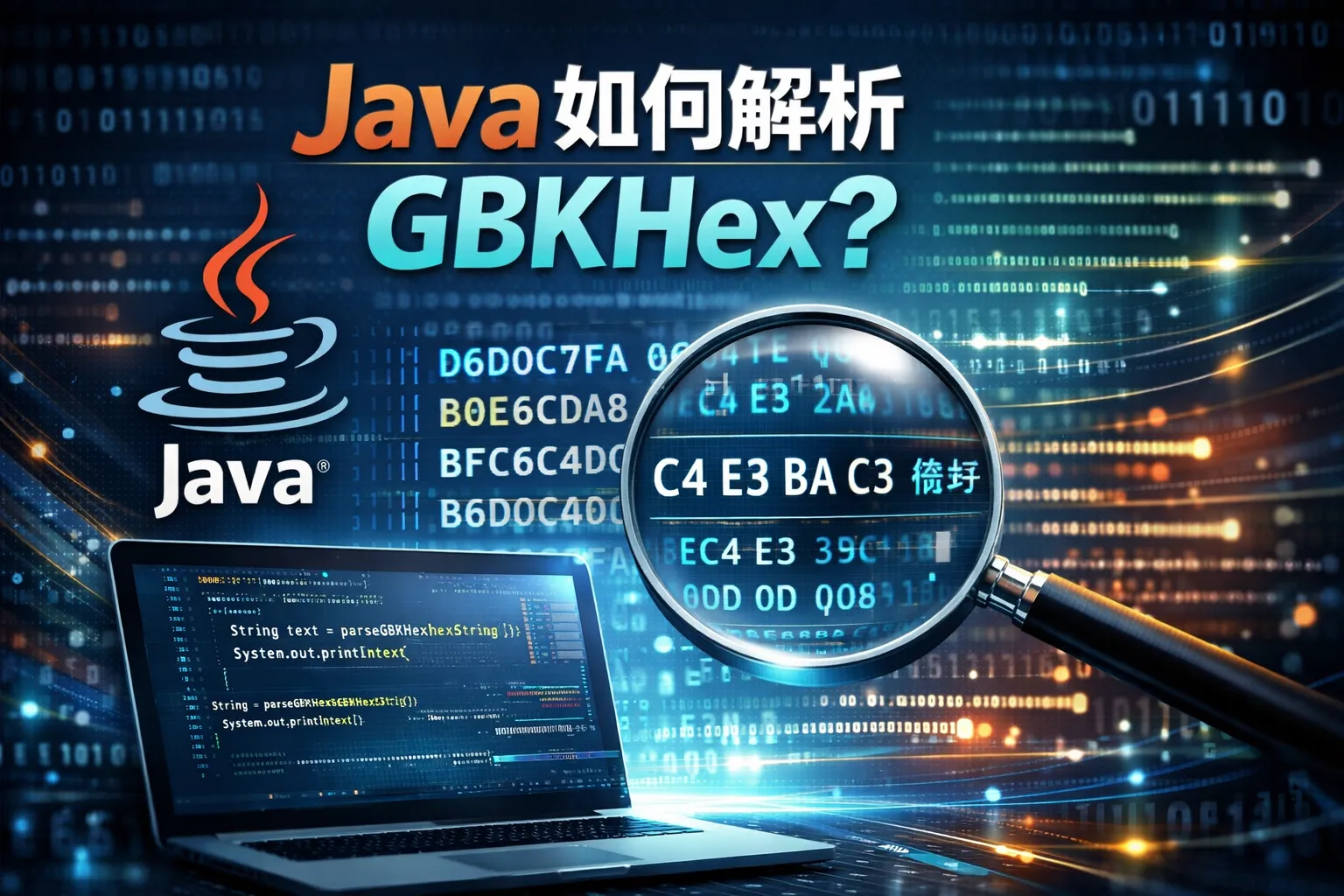 java如何解析gbkhex