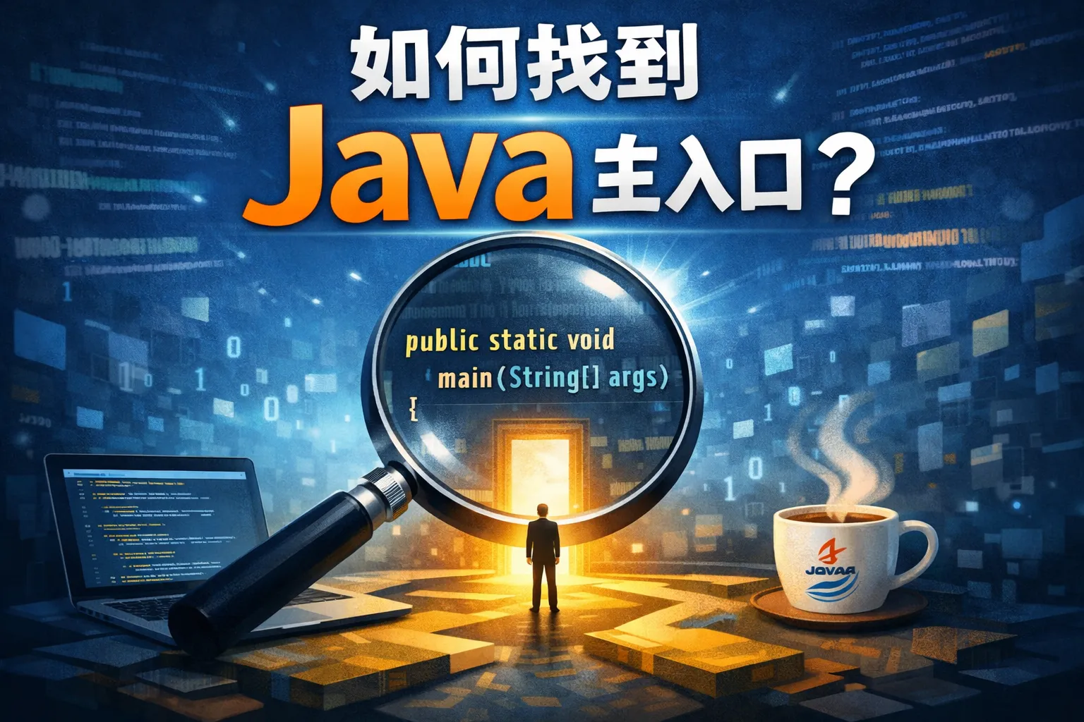 如何找到java主入口