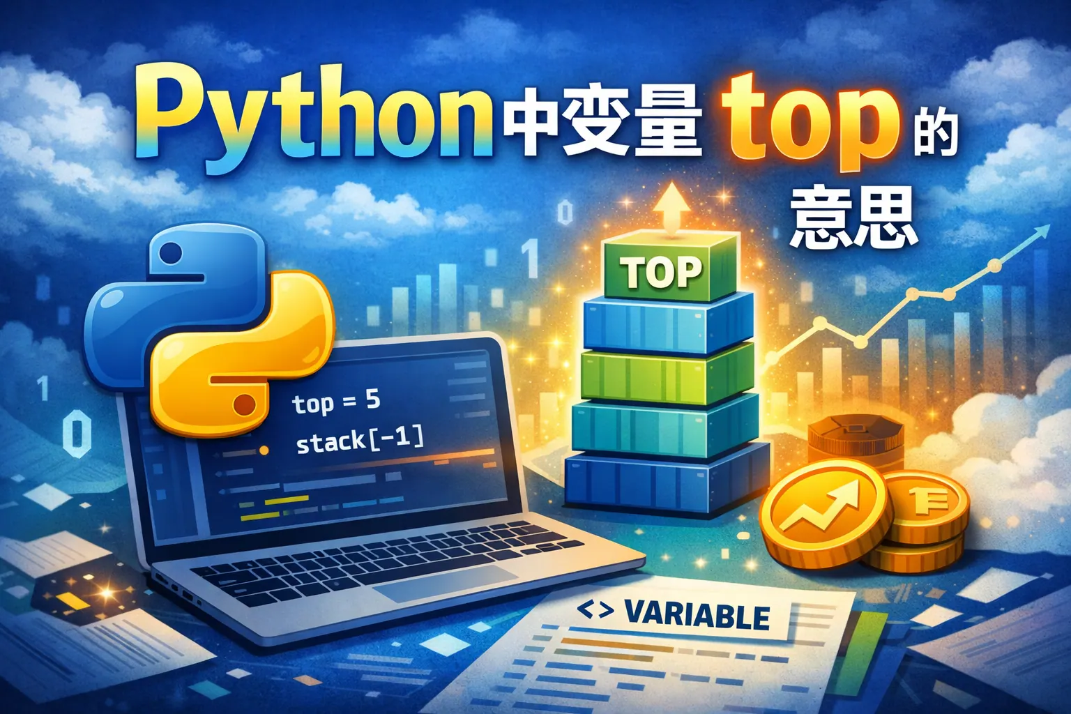 python中变量top的意思